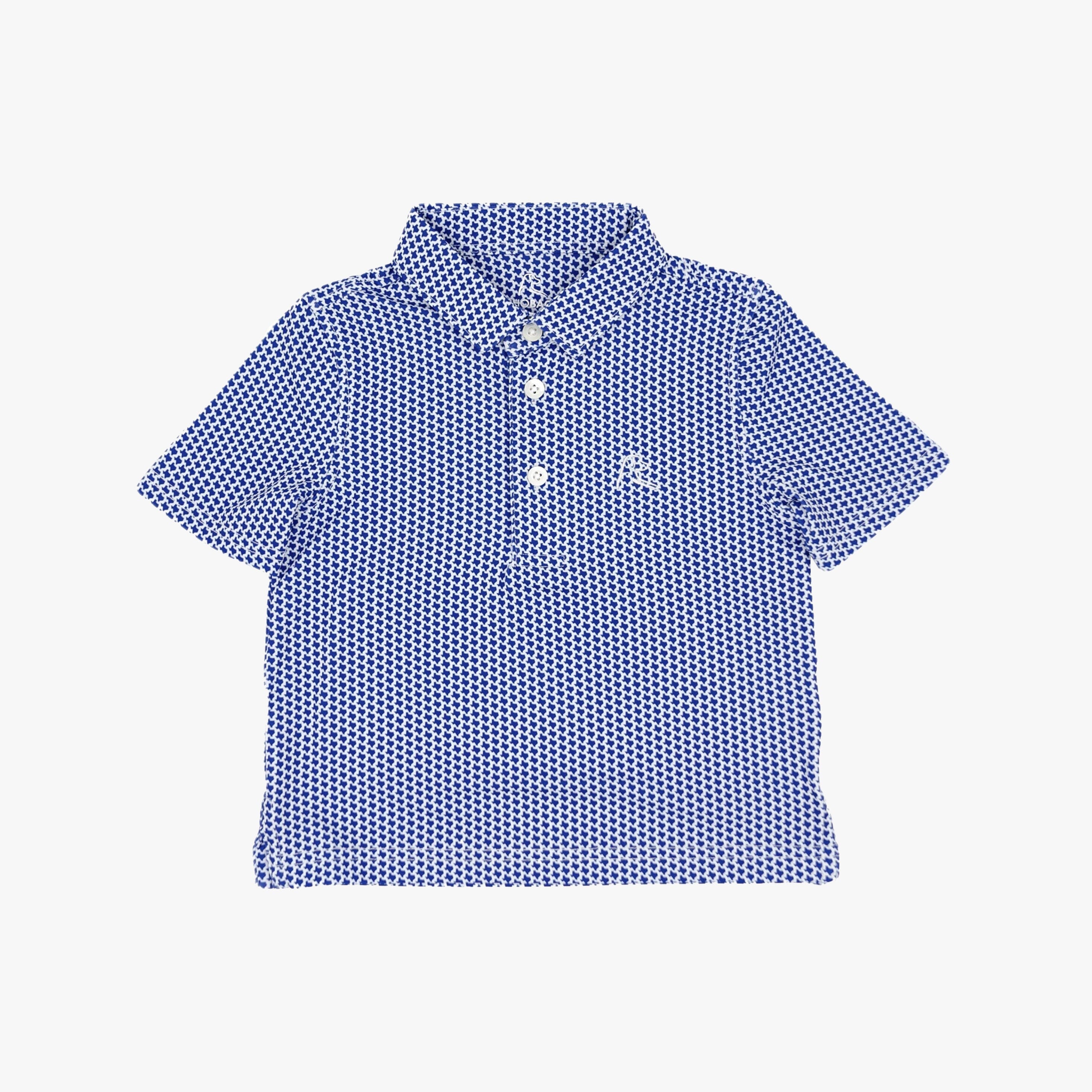 The Lil' Don't Mess | Performance Polo | The Don't Mess - Ocean Blue/White