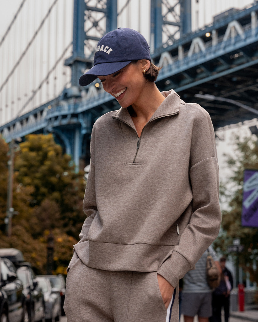 Aspire Half-Zip | Heather - Greyhawk