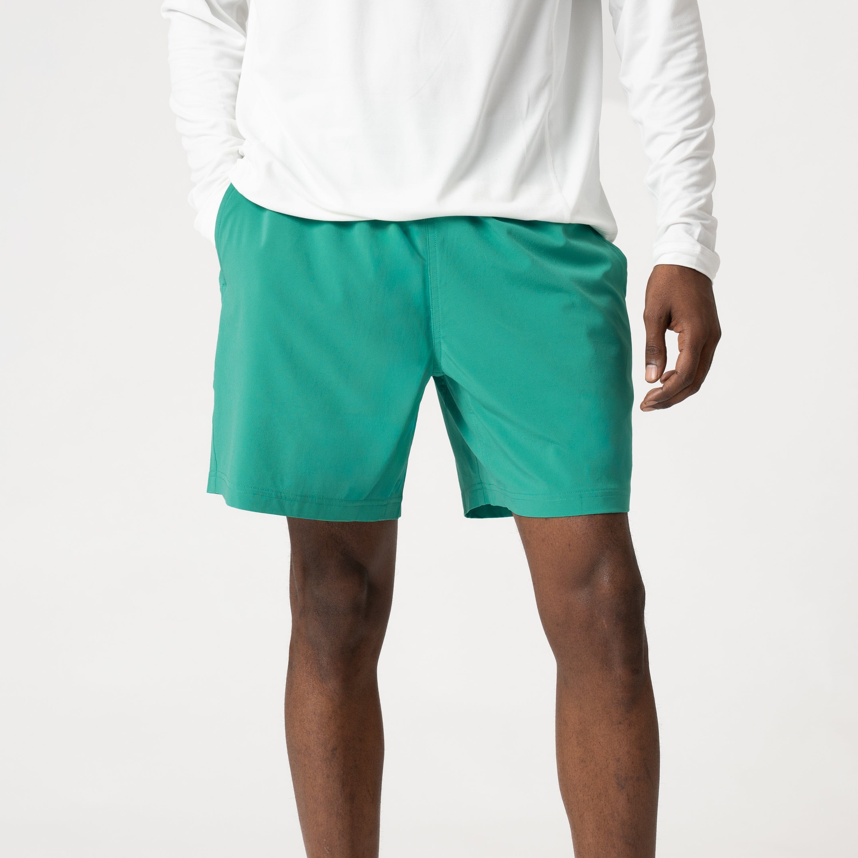 All-Active Short | Solid - Ultramarine Green