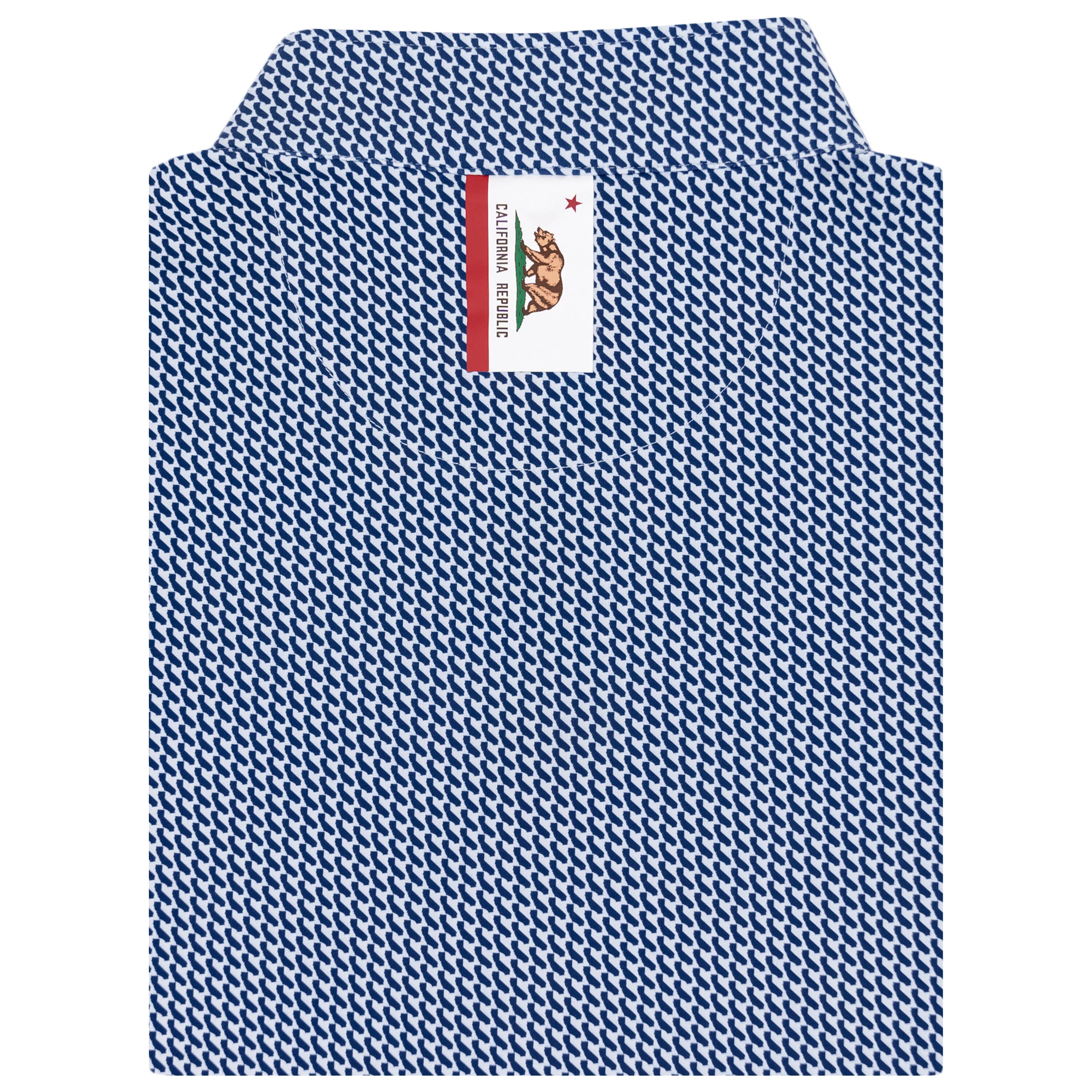 Alternative view of Cali Performance Q-Zip | The Cali - Admiral Navy/White