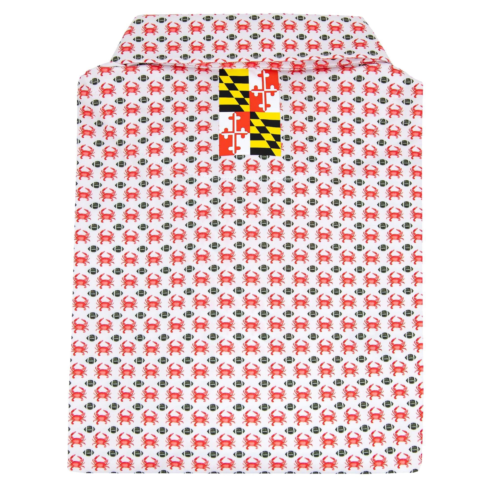 Alternative view of The Chesapeake | Performance Polo | The Chesapeake - Classic Red