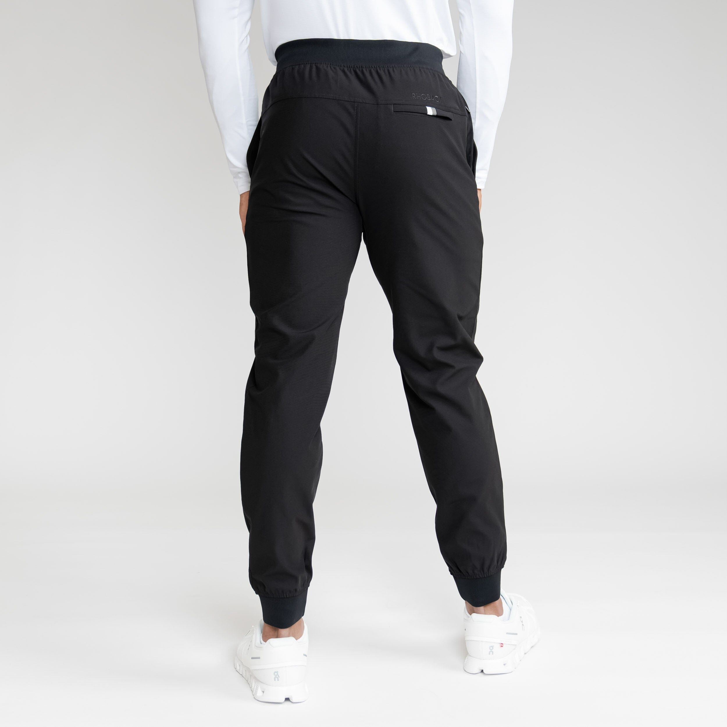 Alternative view of Delta Performance Jogger | Solid - Midnight Black