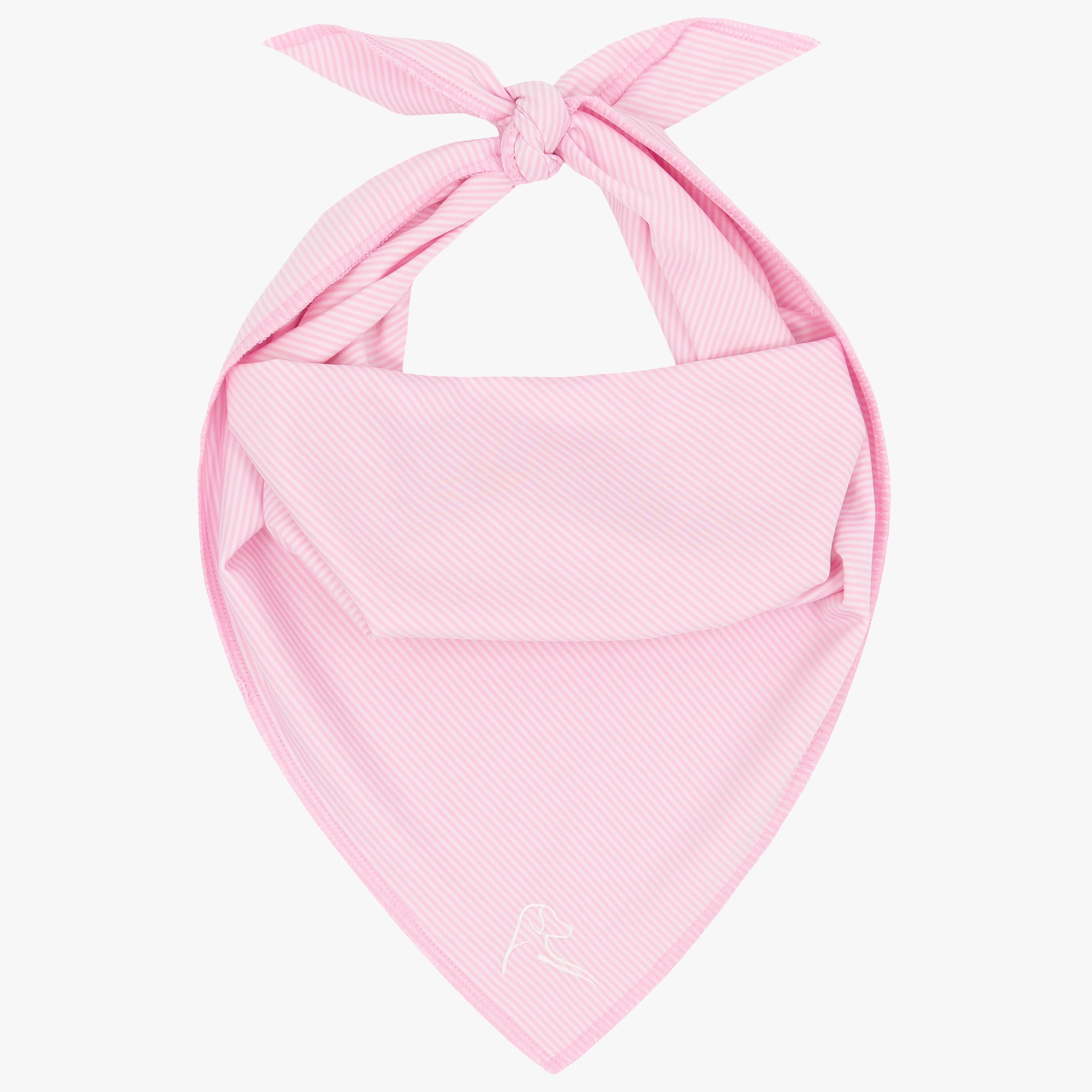 The Crispy Stripe | Performance Bandana | The Crispy Stripe - Lotus Pink/White