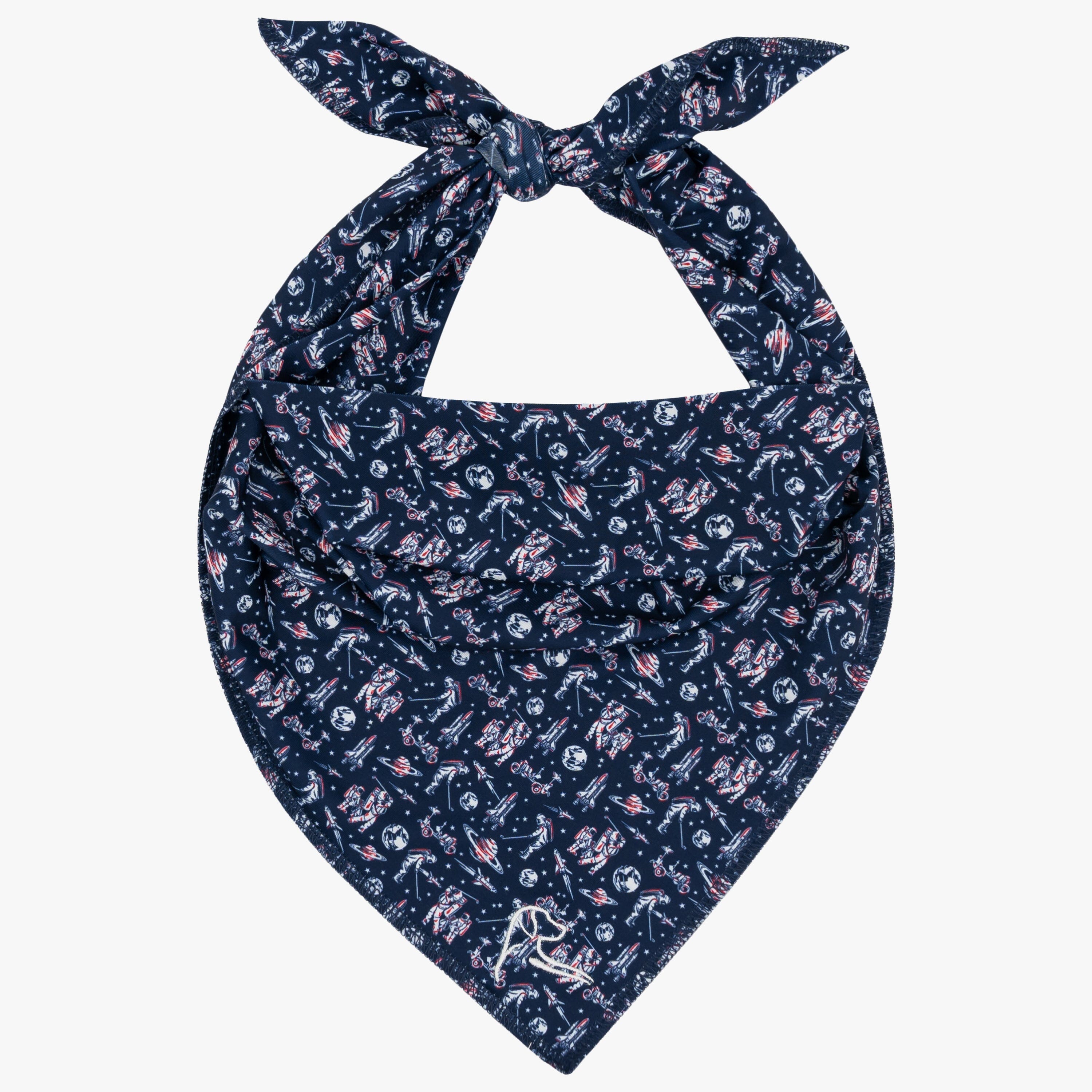 The Moon Bogey | Performance Bandana | The Moon Bogey - Admiral Navy/Classic Red
