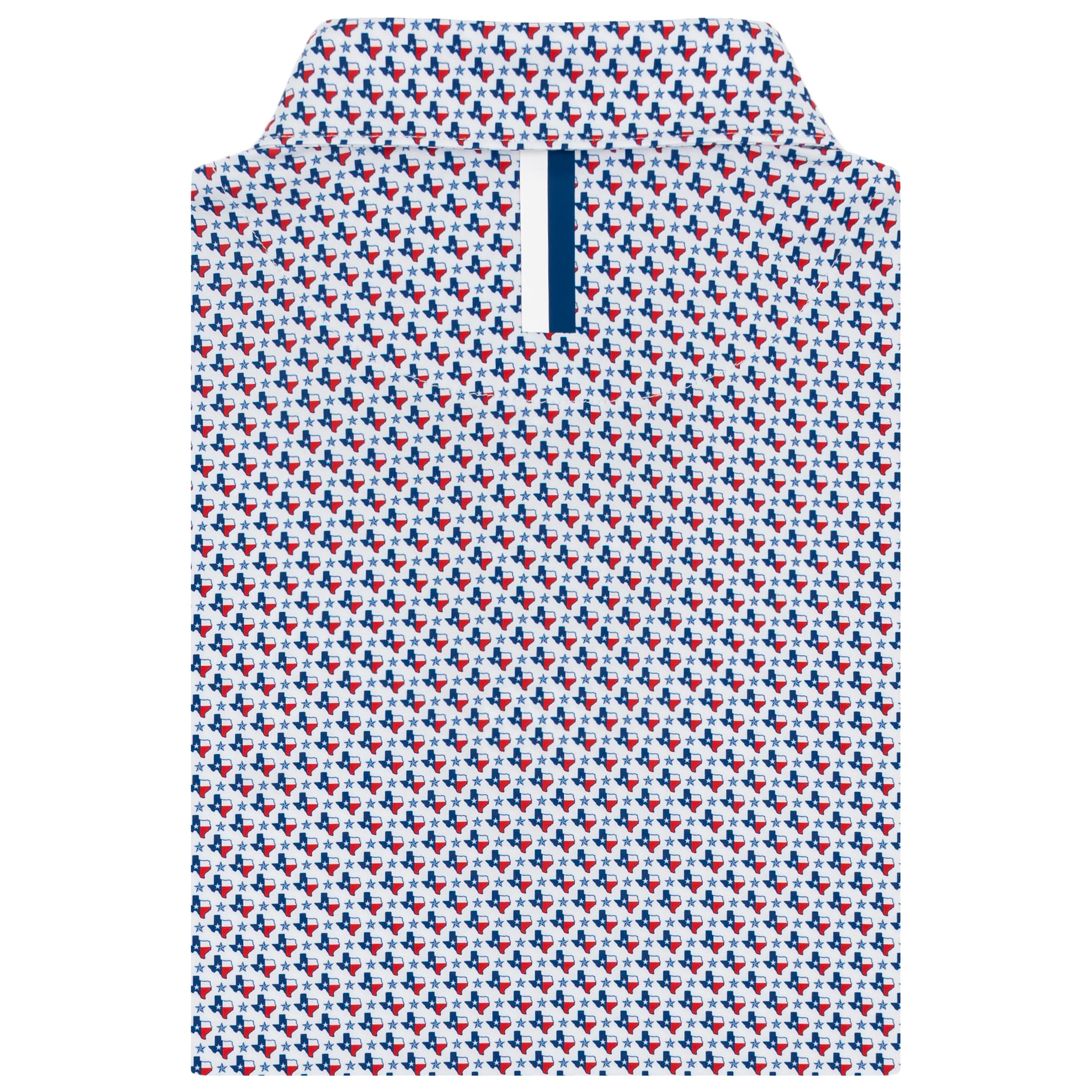 Alternative view of The Everythings Bigger | Performance Polo | The Everythings Bigger - White/Shoal Blue