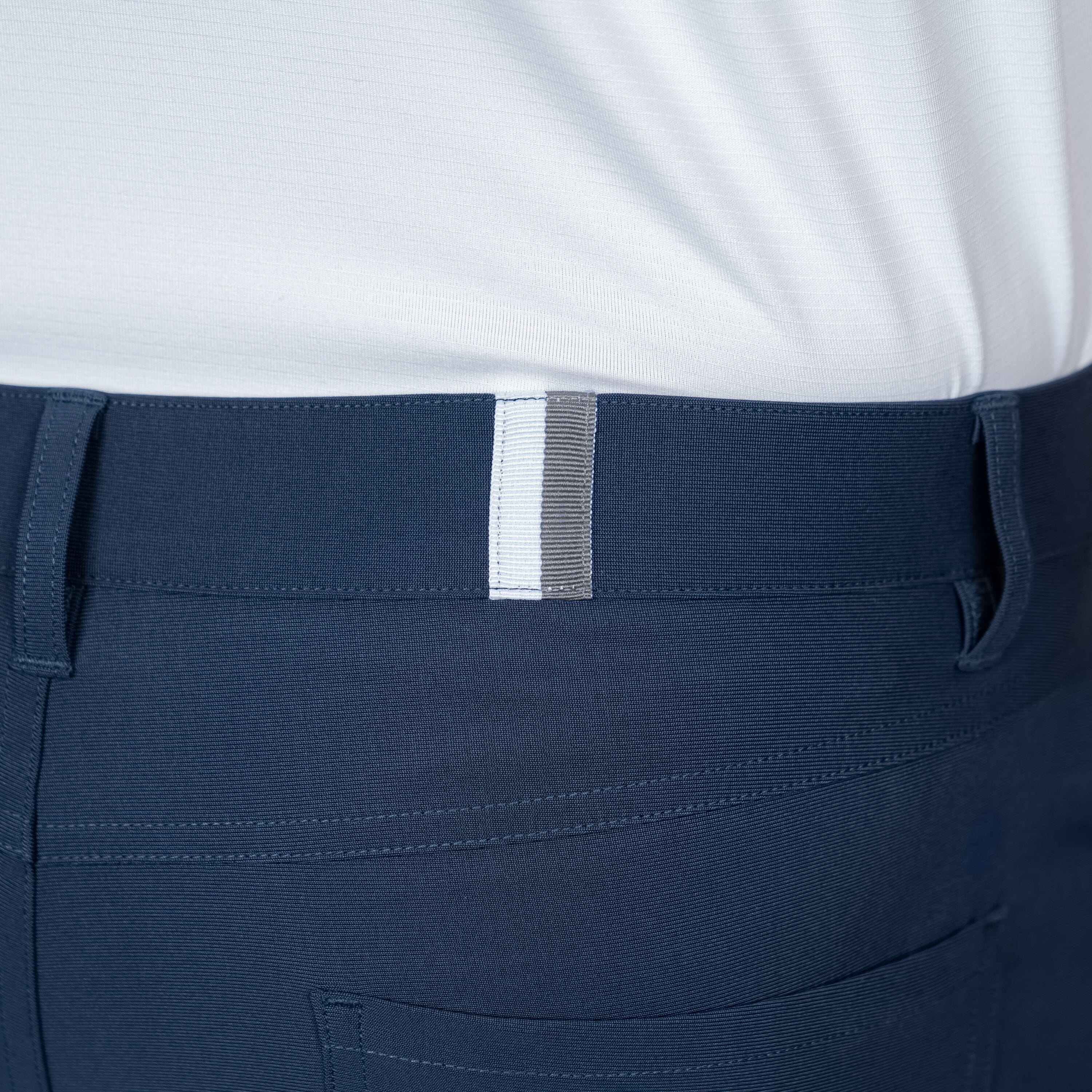 Alternative view of Delta Performance Pant | Solid - Fleet Navy
