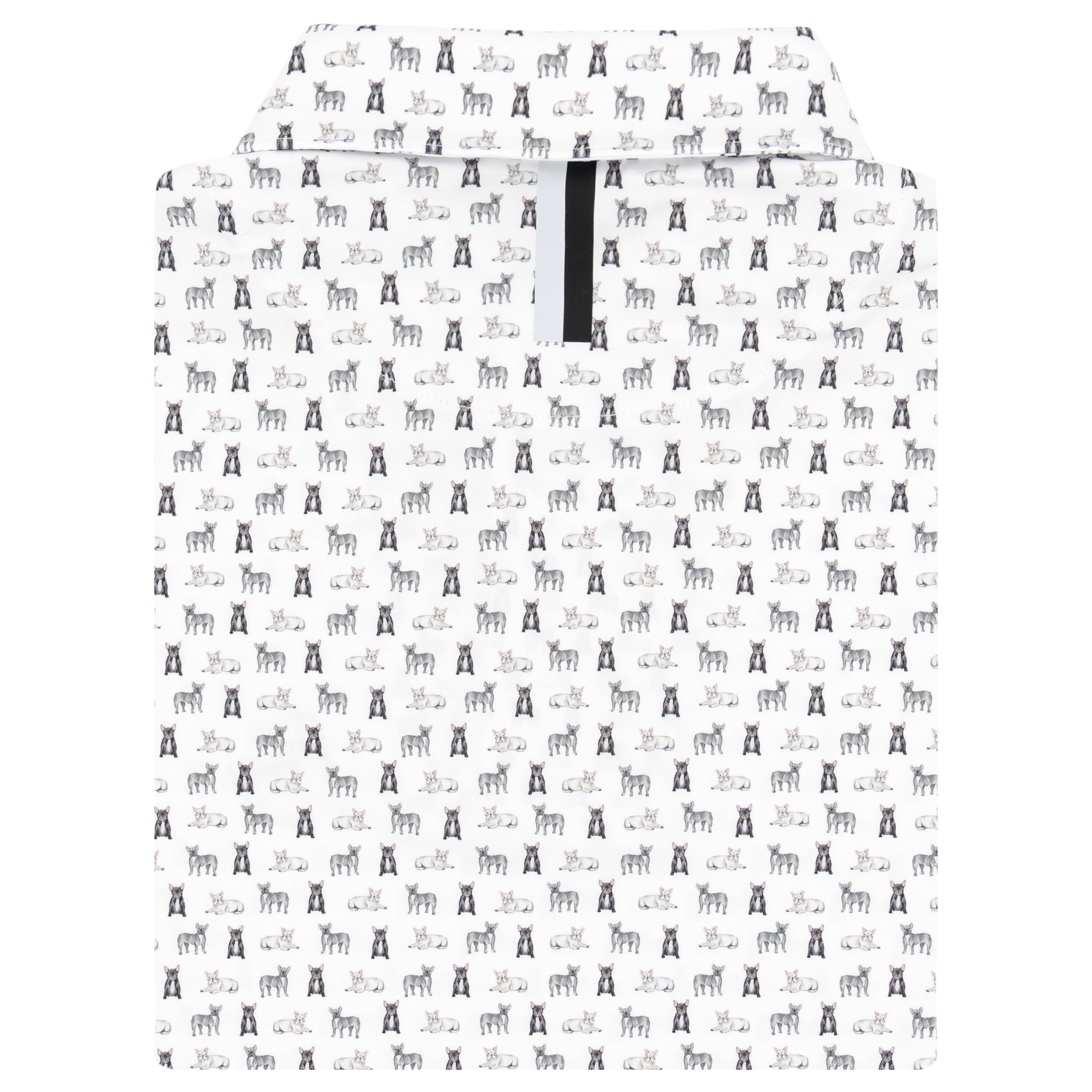 Alternative view of The Frenchie | Performance Polo | The Frenchie - White