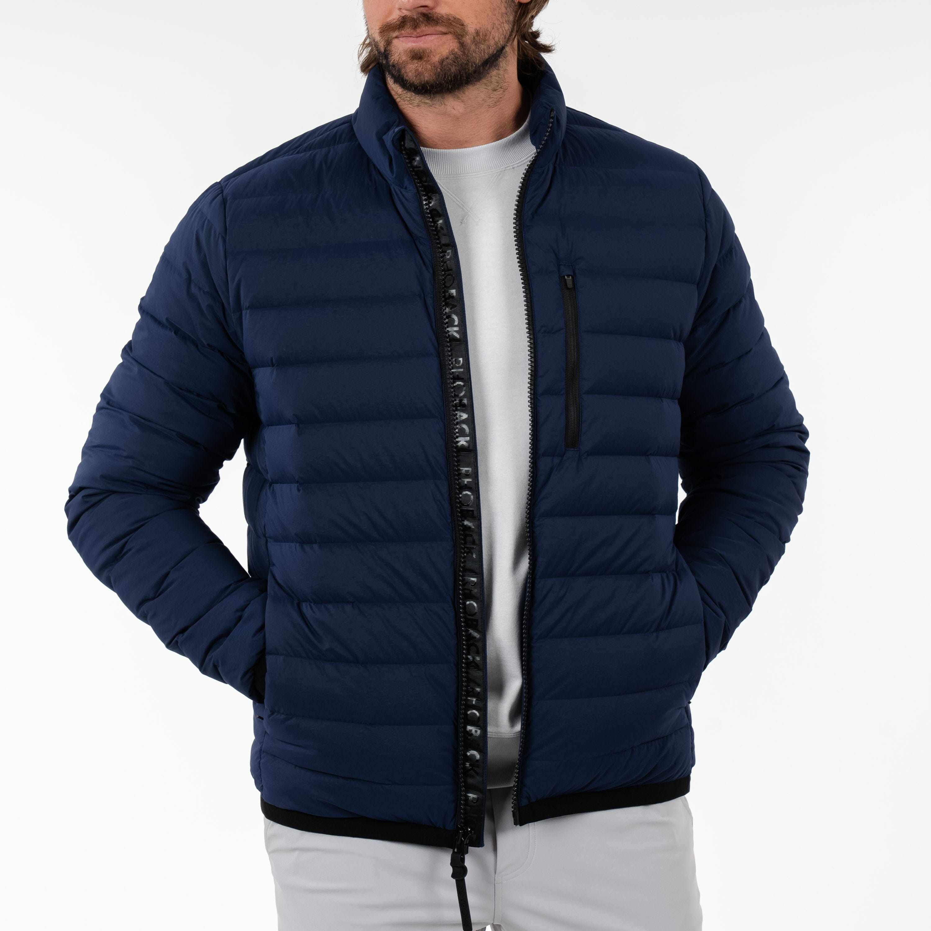 Alternative view of Glide Down Jacket | Solid - Fleet Navy