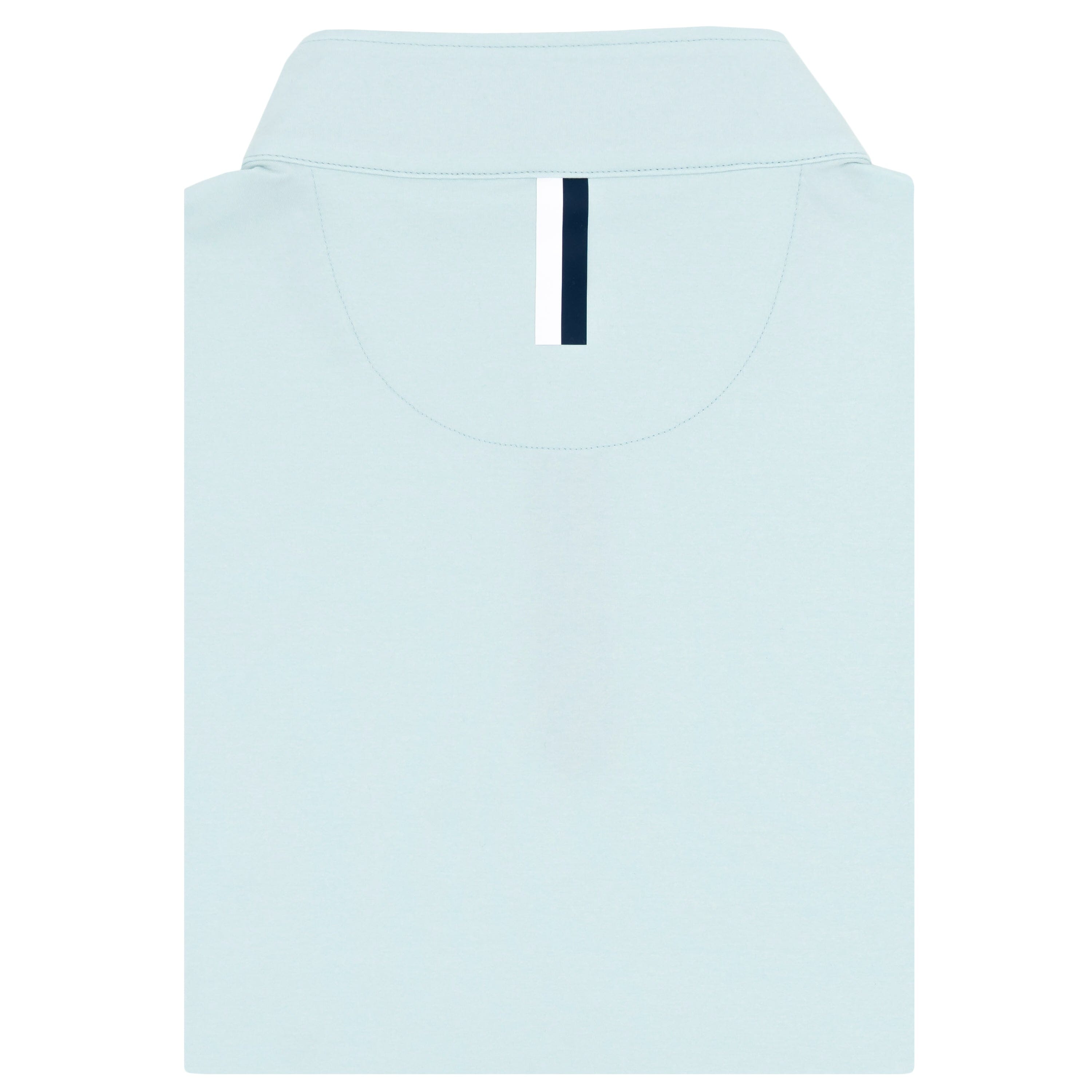 Alternative view of Heather Performance Q-Zip | Heather - Aquafrost/Seafoam