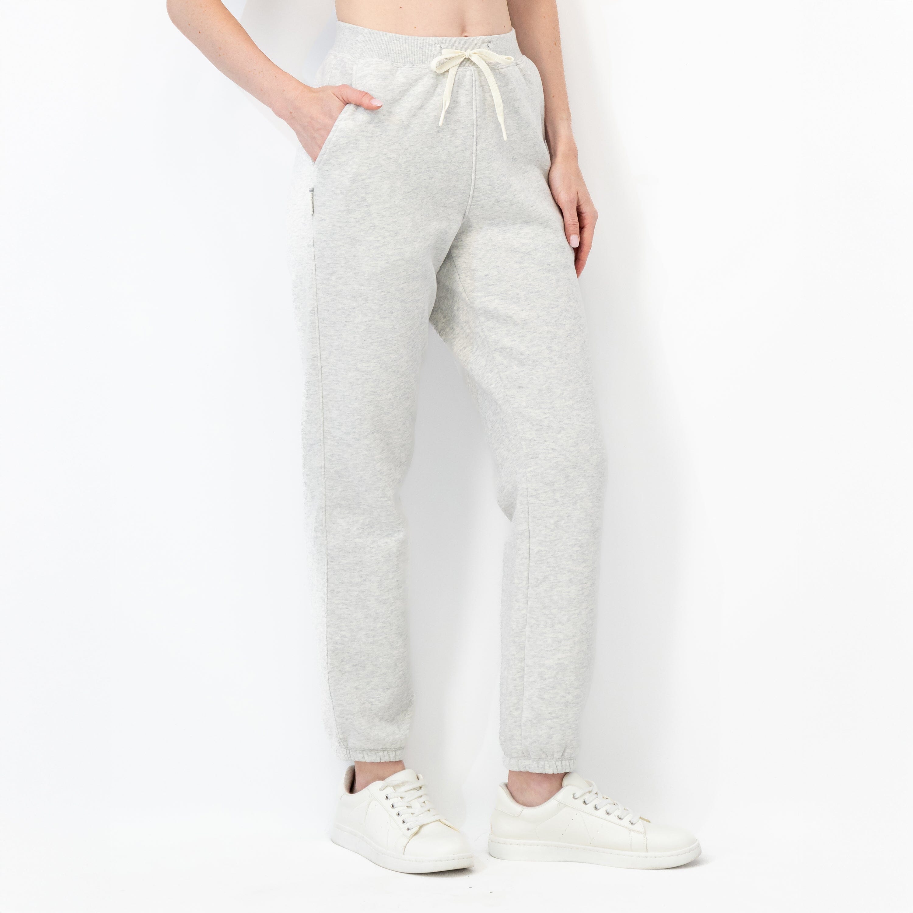Alternative view of Ready Sweatpant | Heather - Ivory (Women)