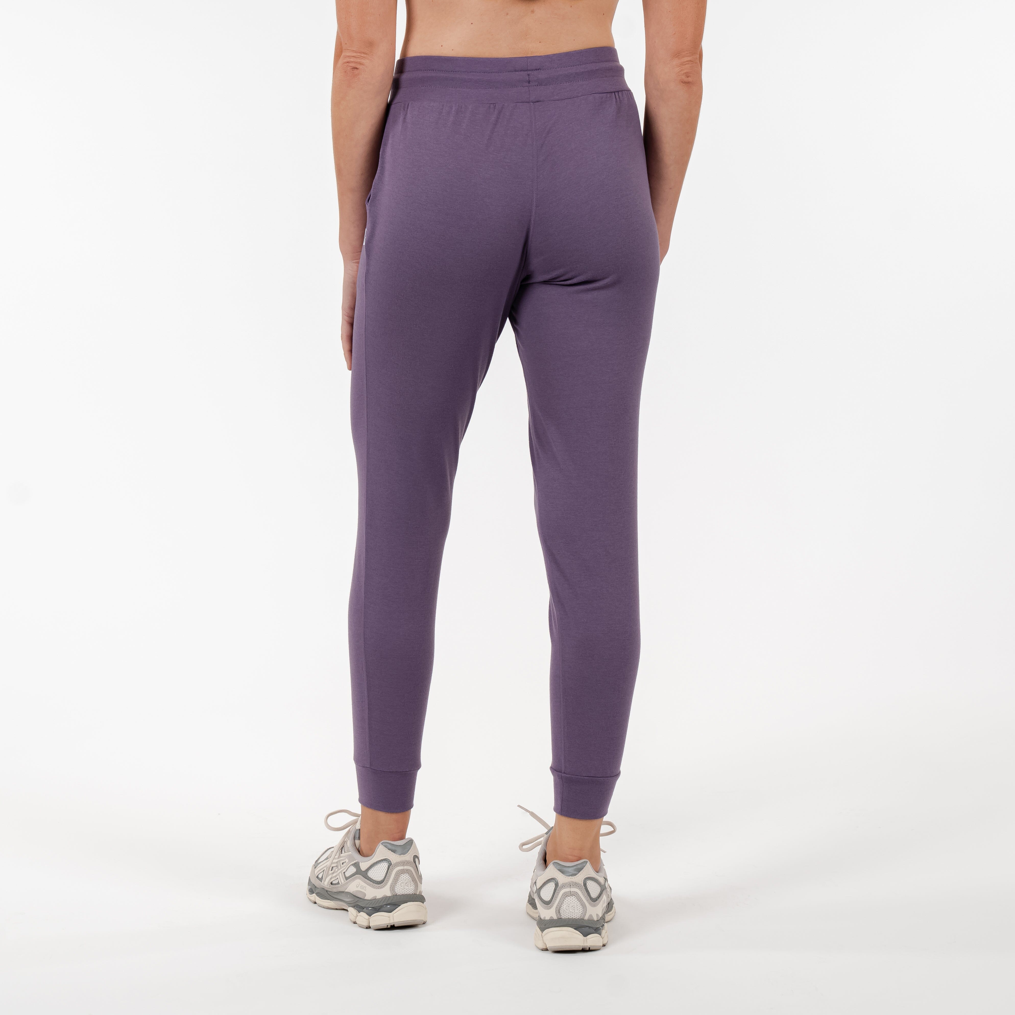 Alternative view of Tempo Performance Jogger | Heather - Mauve Purple/Mauve Purple