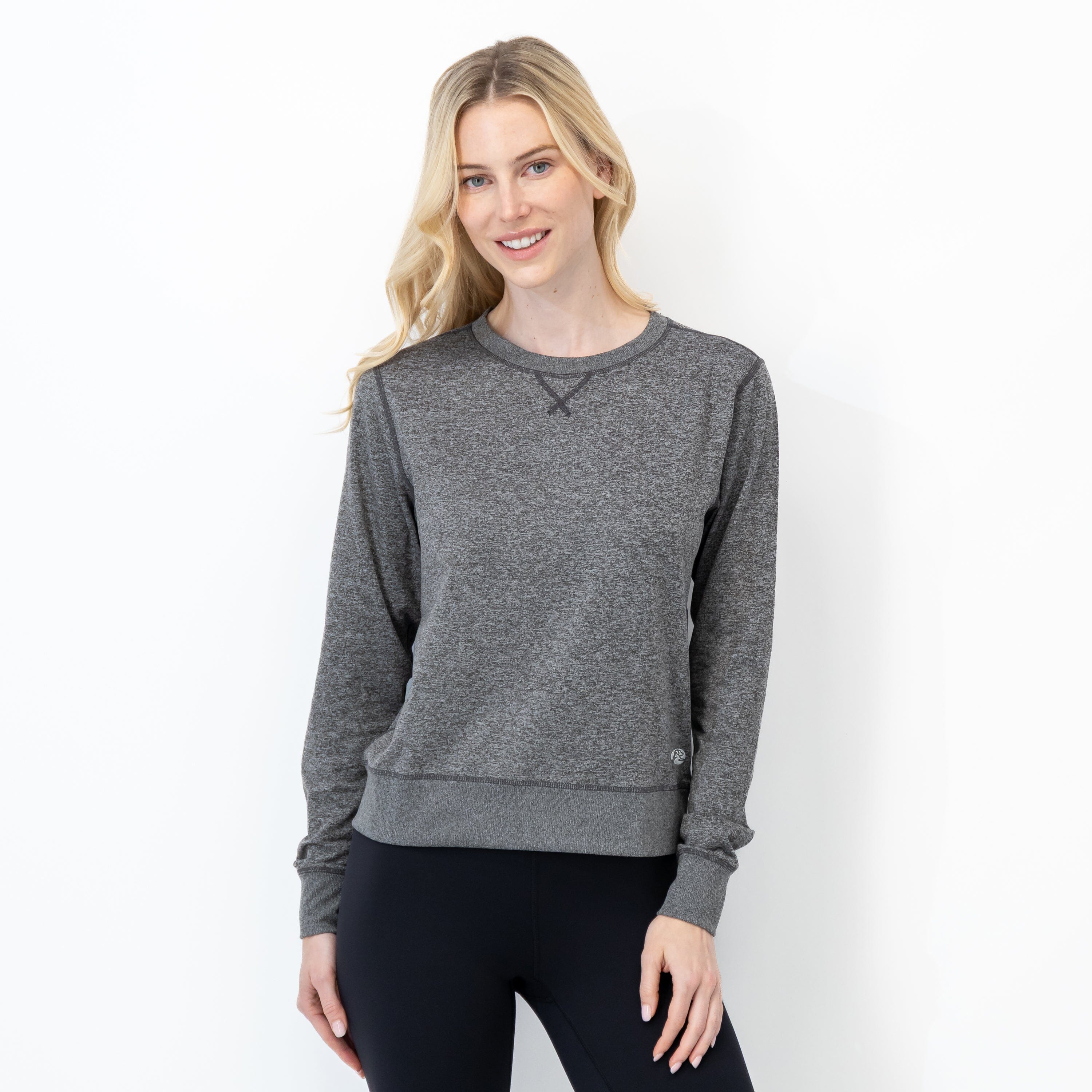 Swift Performance Crew | Heather - Owl Grey/Ash Grey