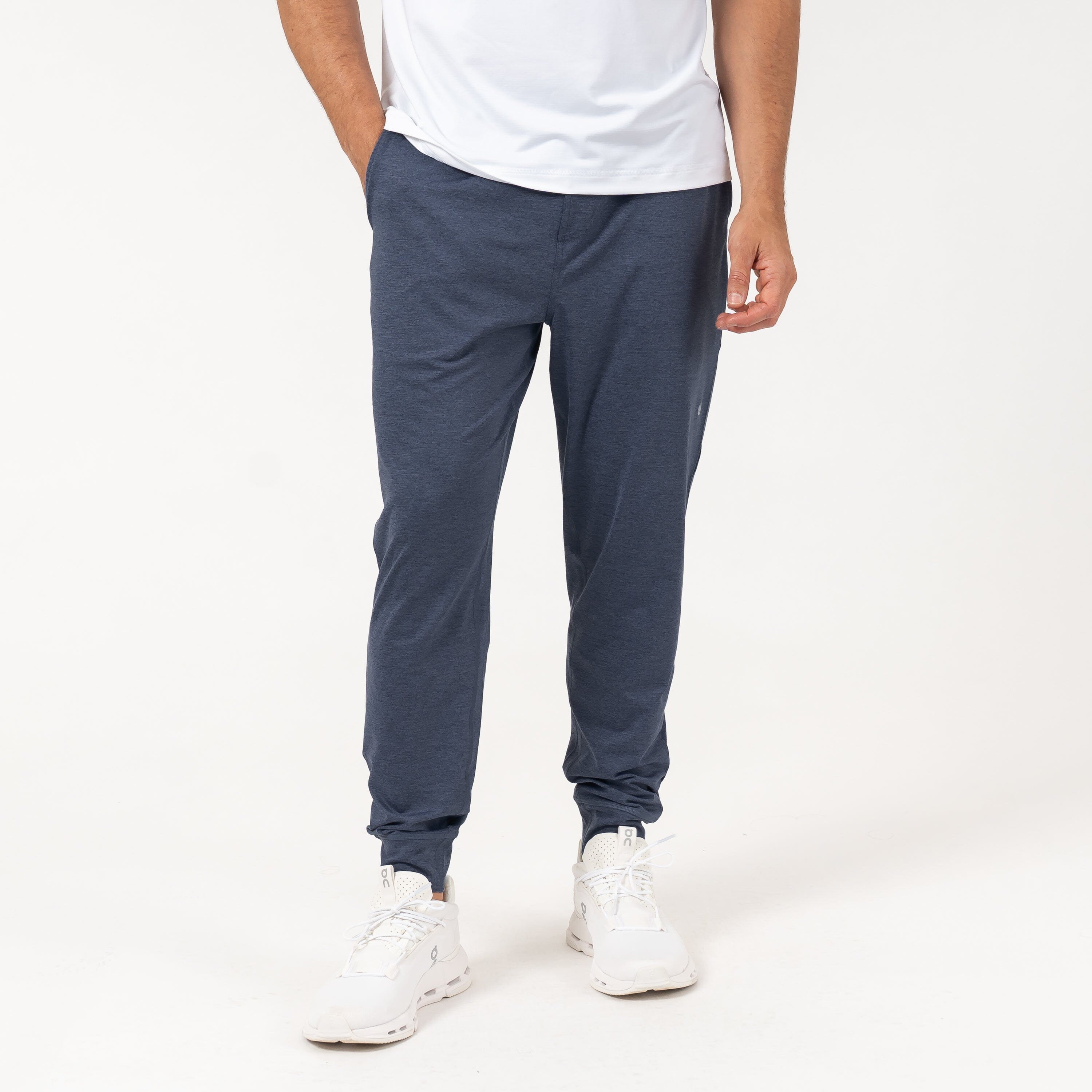 Sprint Performance Jogger | Heather - Slate Blue/Granite Blue