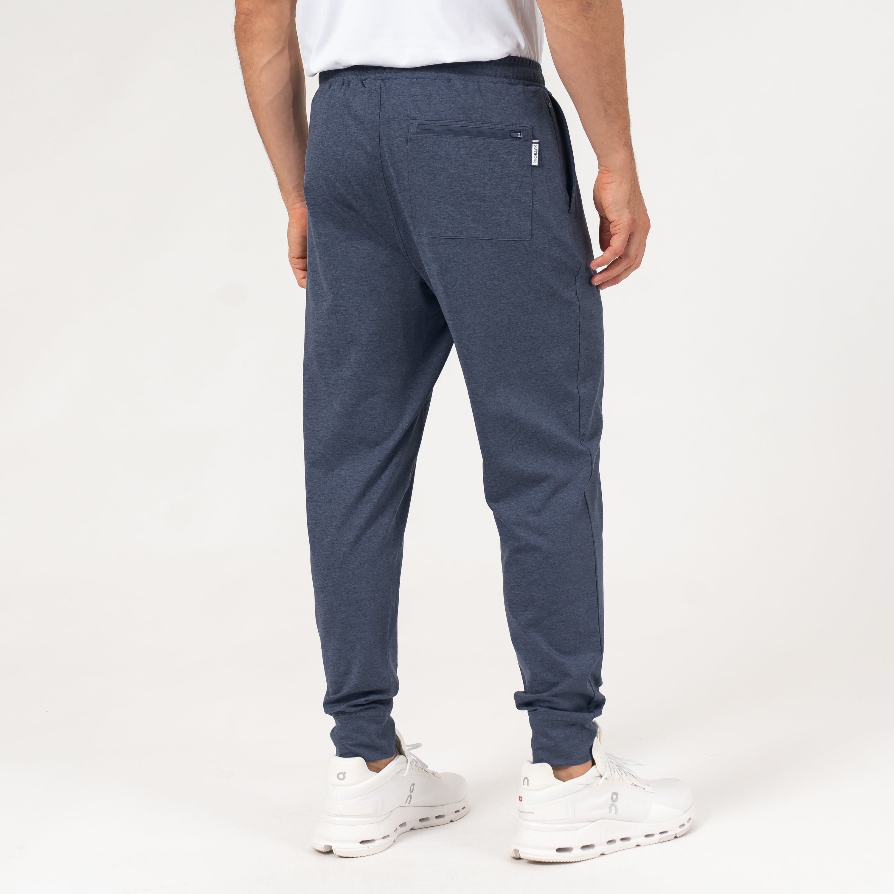 Alternative view of Sprint Performance Jogger | Heather - Slate Blue/Granite Blue