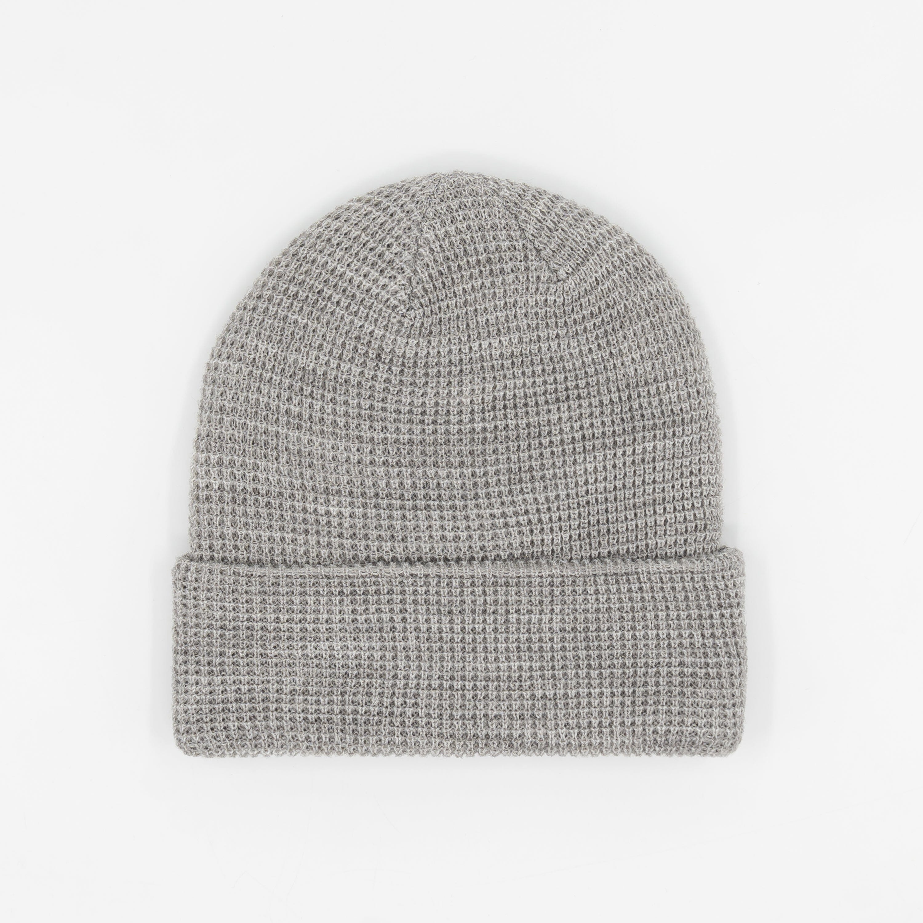 Lodge Beanie | Heather - Stainless Steel/White