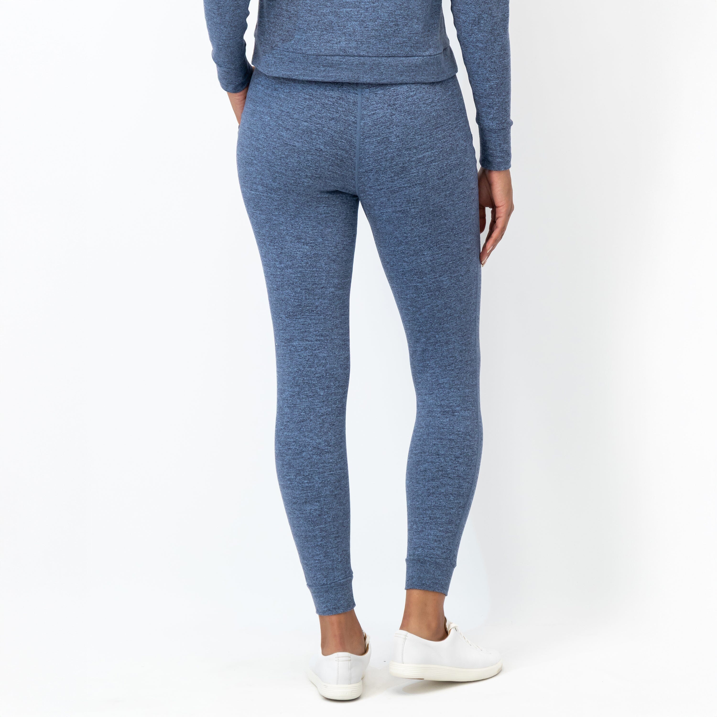 Alternative view of Tempo Performance Jogger | Heather - Zone Blue/Fleet Navy