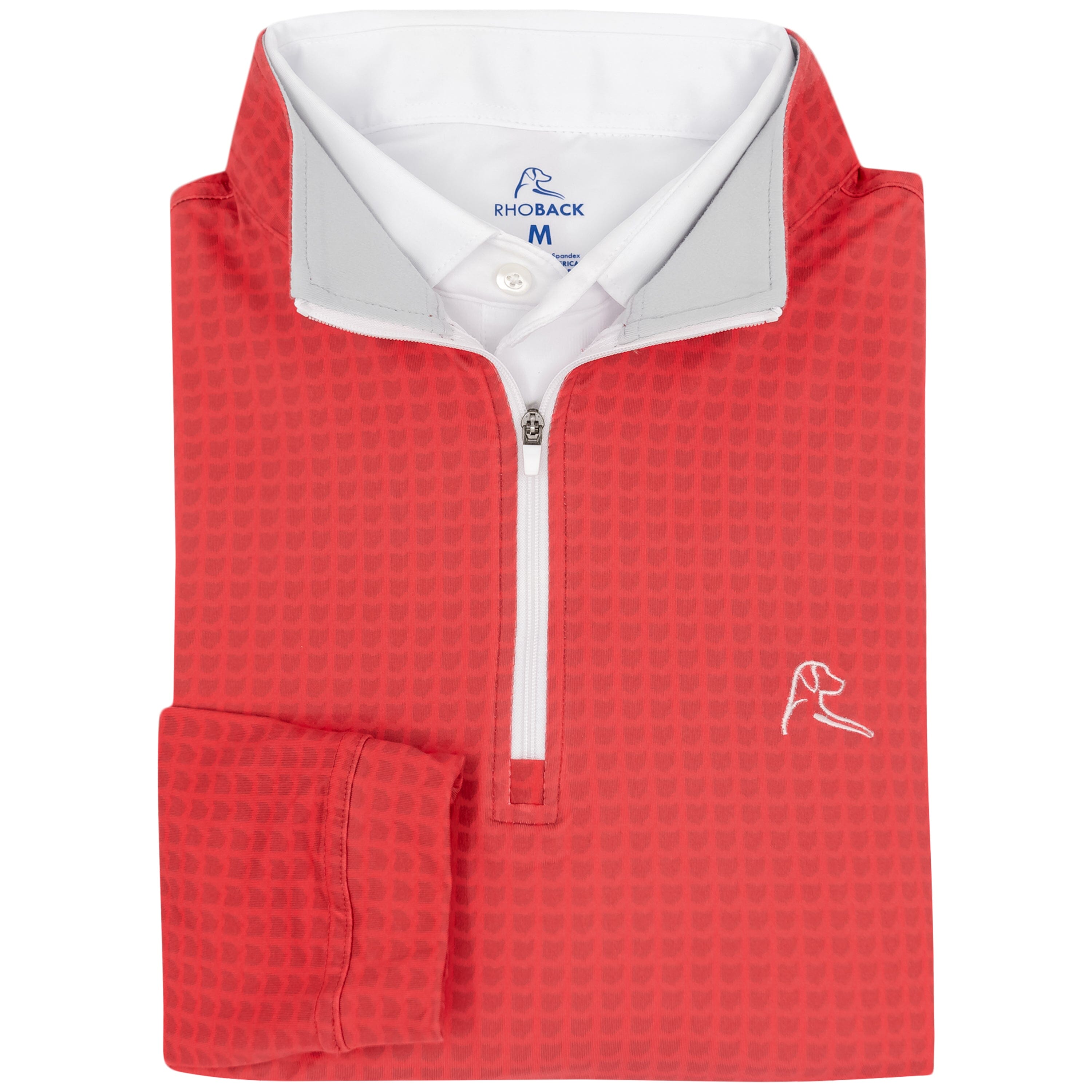 Ohio Performance Q-Zip | The Ohio - Classic Red/Scarlet Red