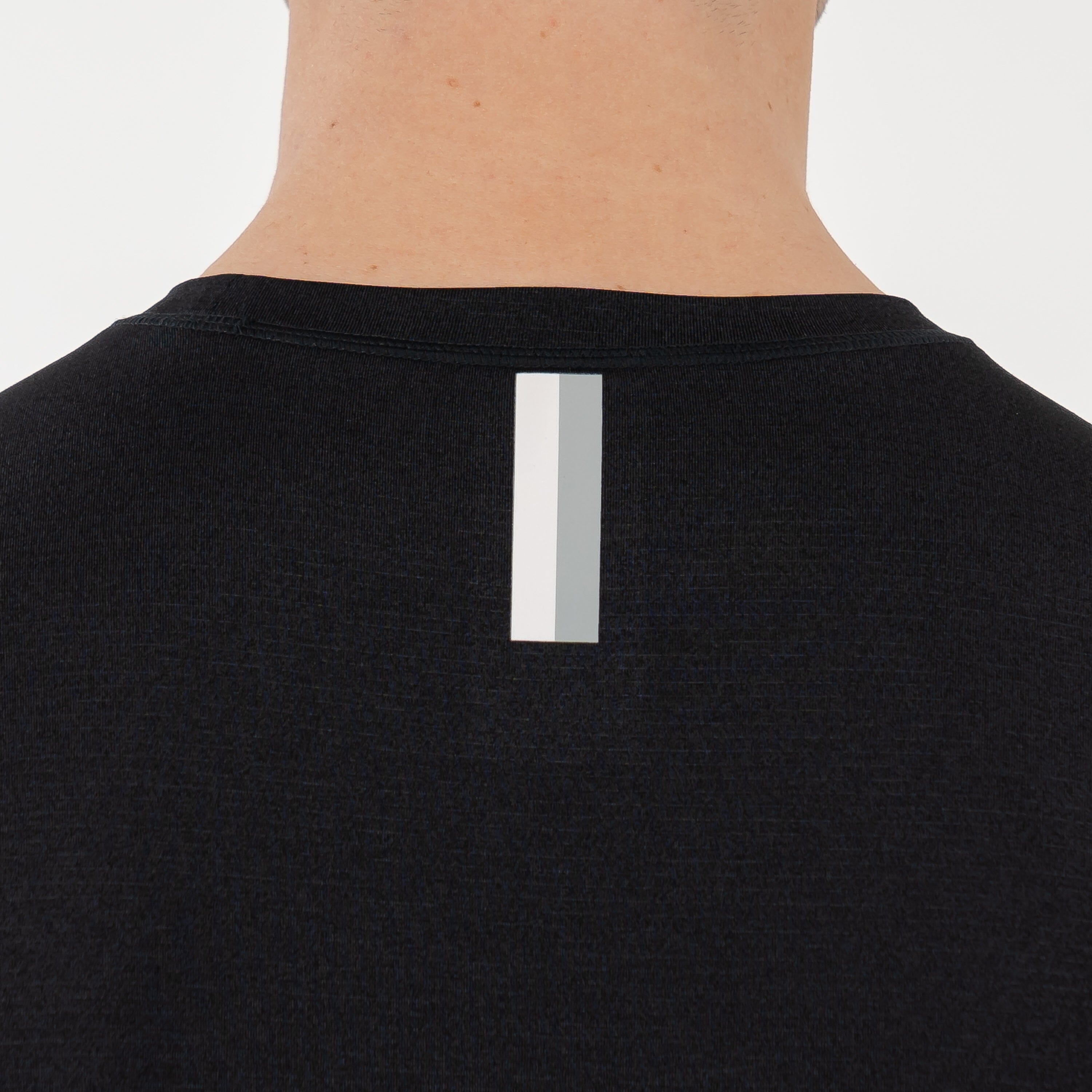 Alternative view of Blitz Tech Long Sleeve Tee | Solid - Midnight Black