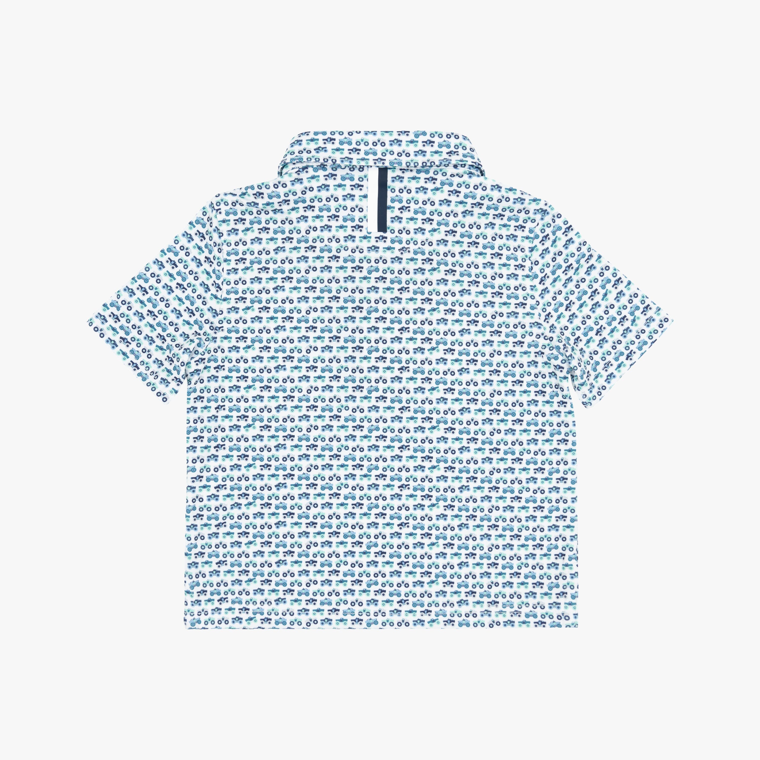 Alternative view of The Lil' Monster Truck | Performance Polo | The Monster Truck - White