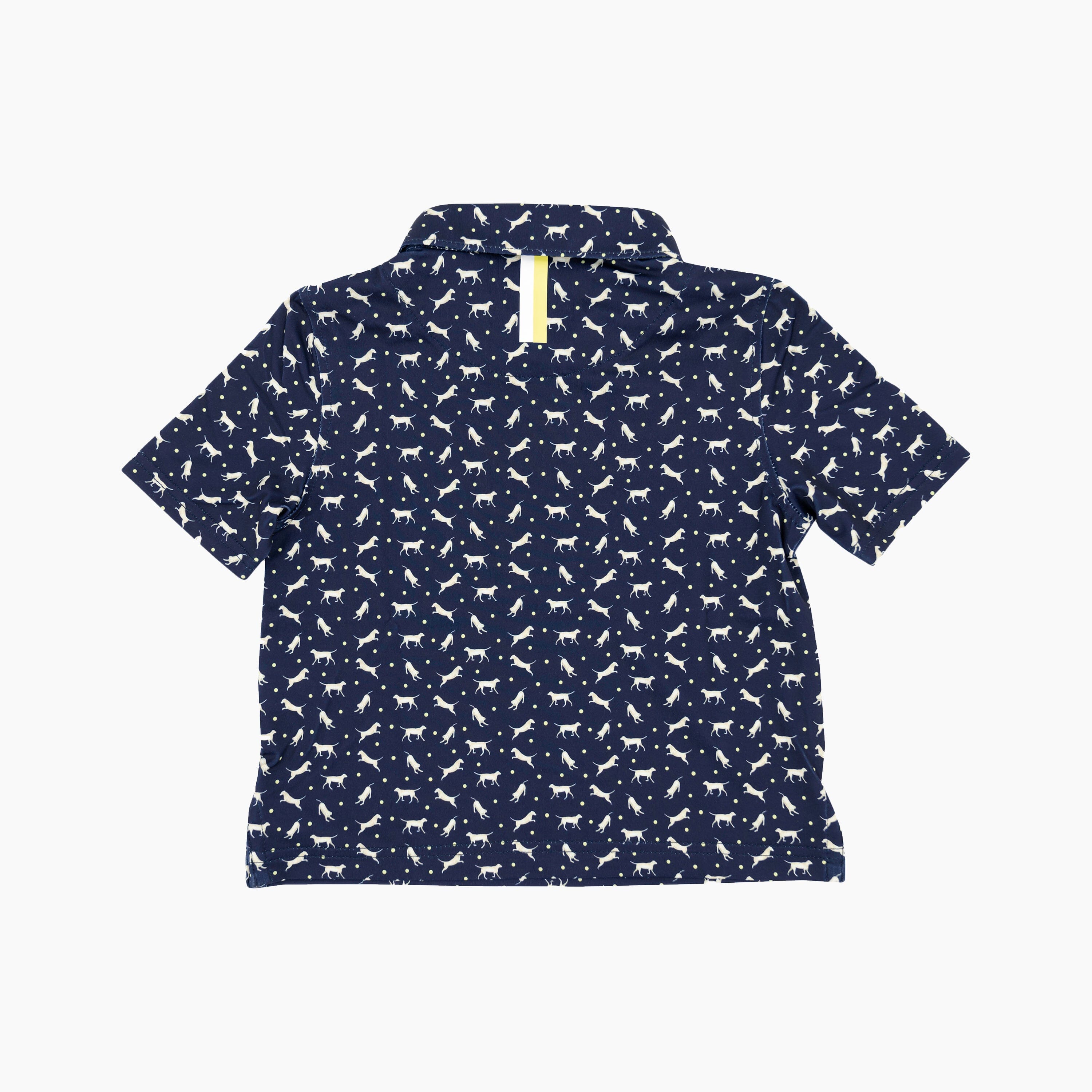 Alternative view of The Lil' Yellow Lab | Performance Polo | The Yellow Lab - Admiral Navy