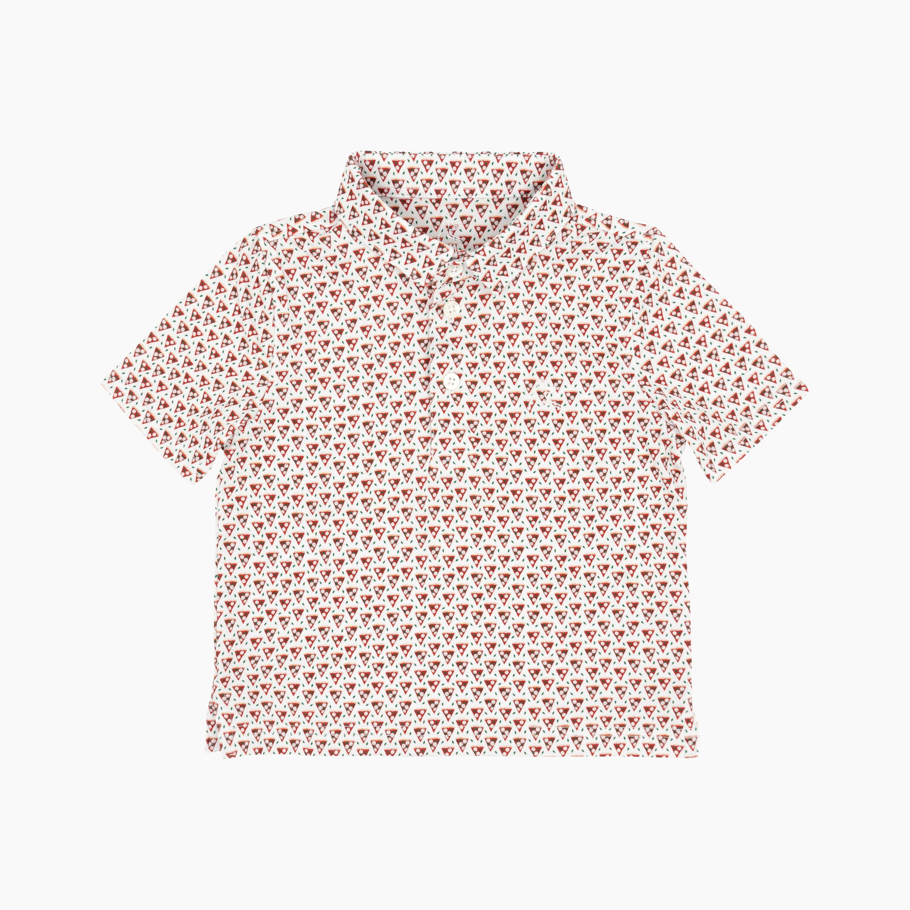 The Lil' Za | Performance Polo | The Za - White