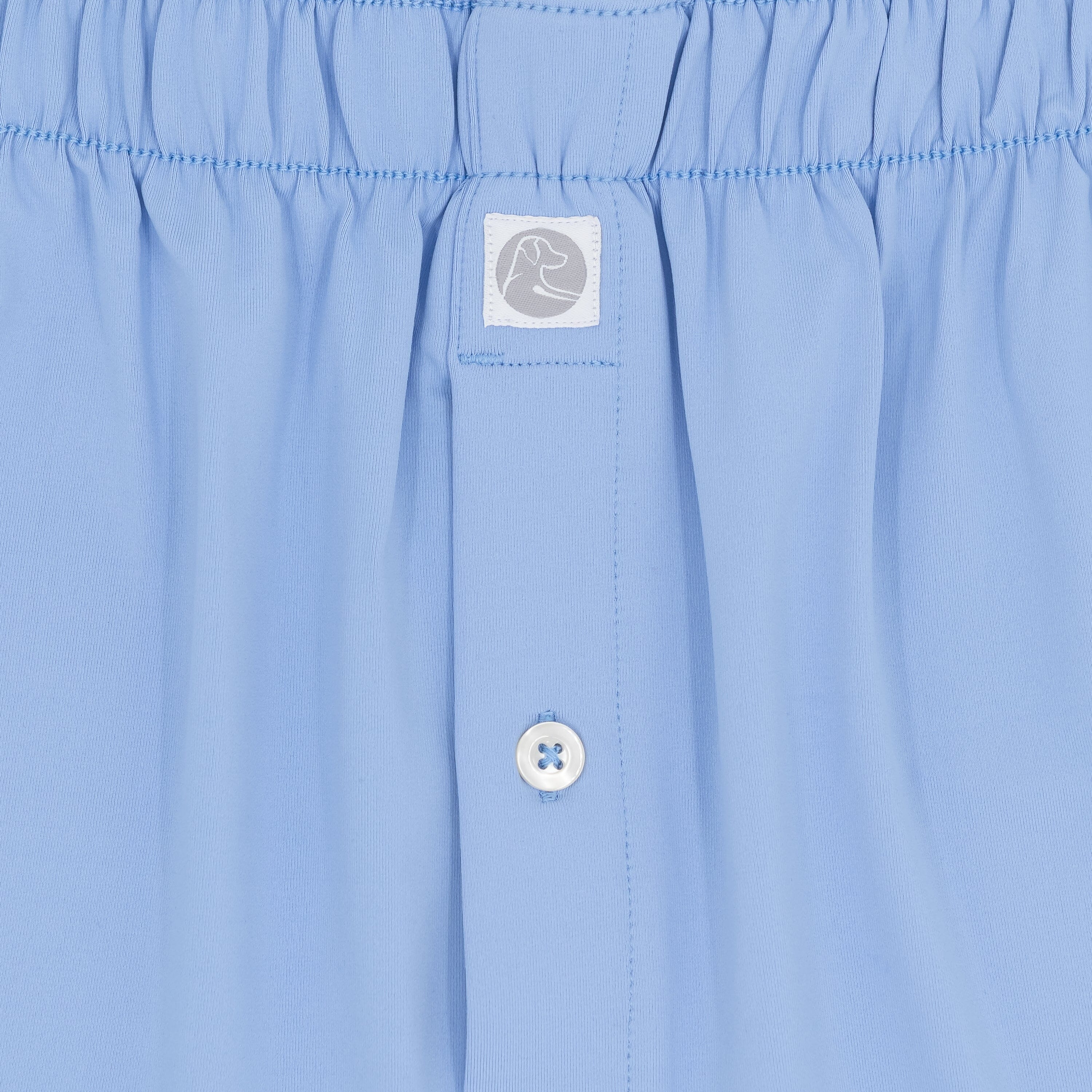 Alternative view of Breeze Performance Boxer | Solid - Oxford Blue