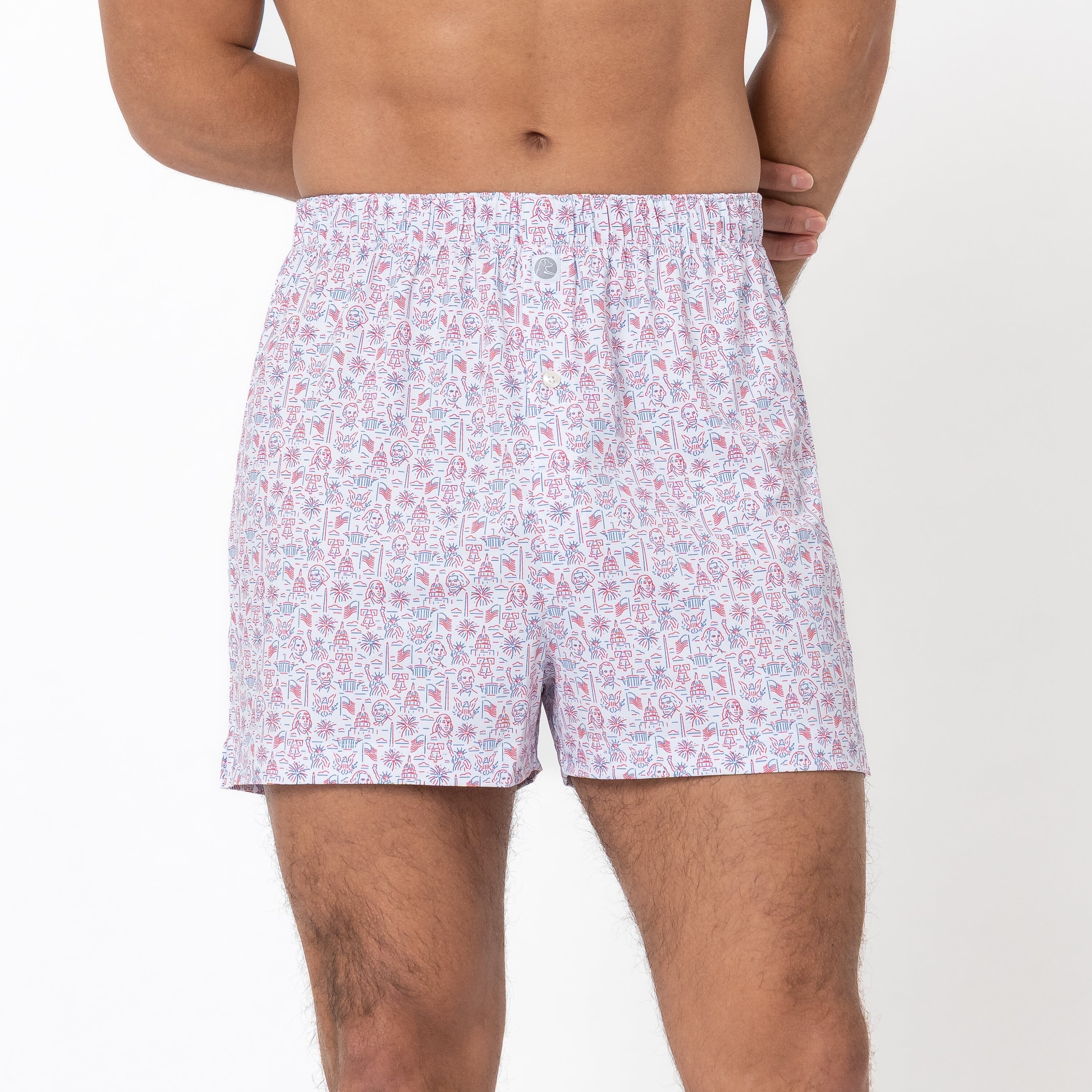 Alternative view of Breeze Performance Boxer | The American Icon - White