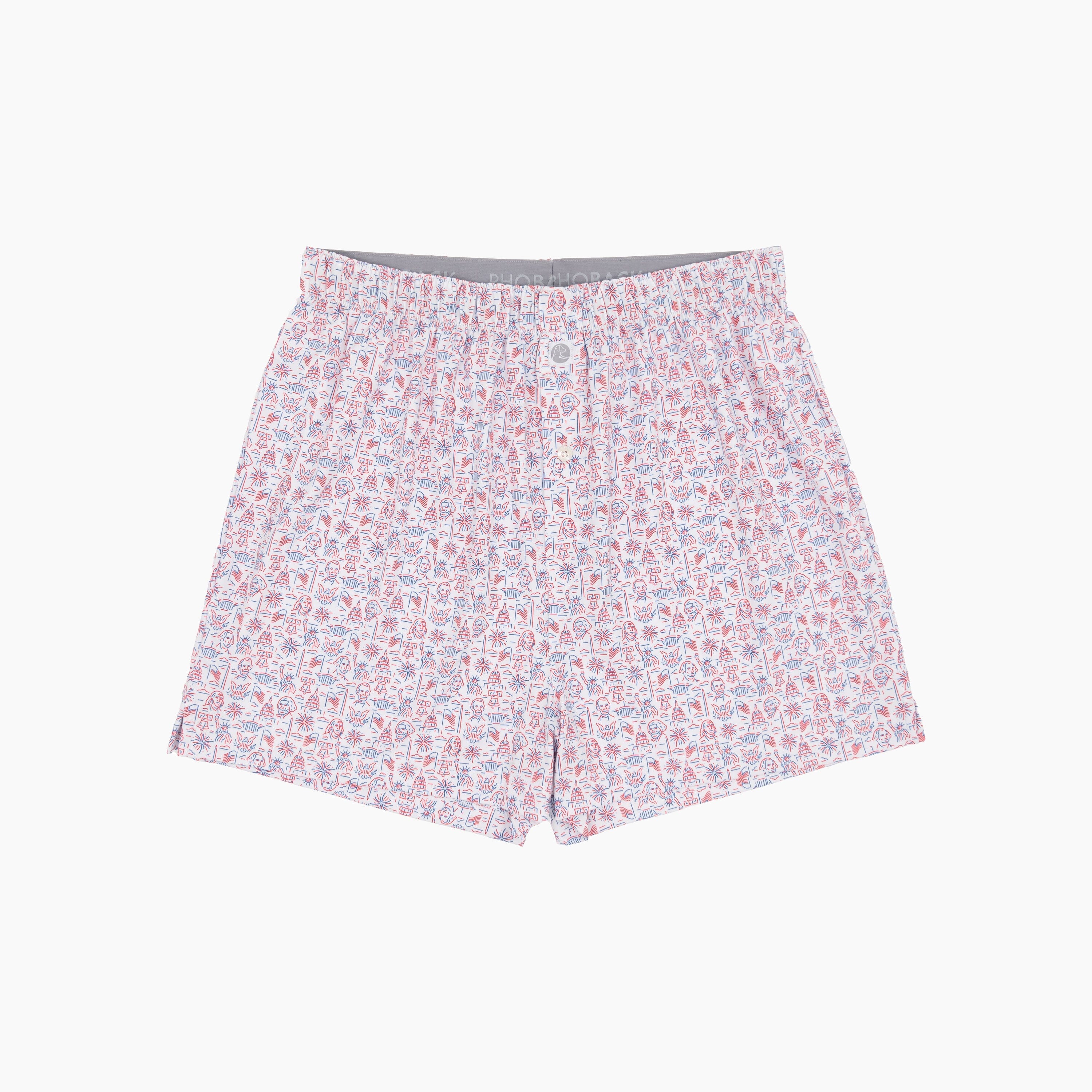 Breeze Performance Boxer | The American Icon - White