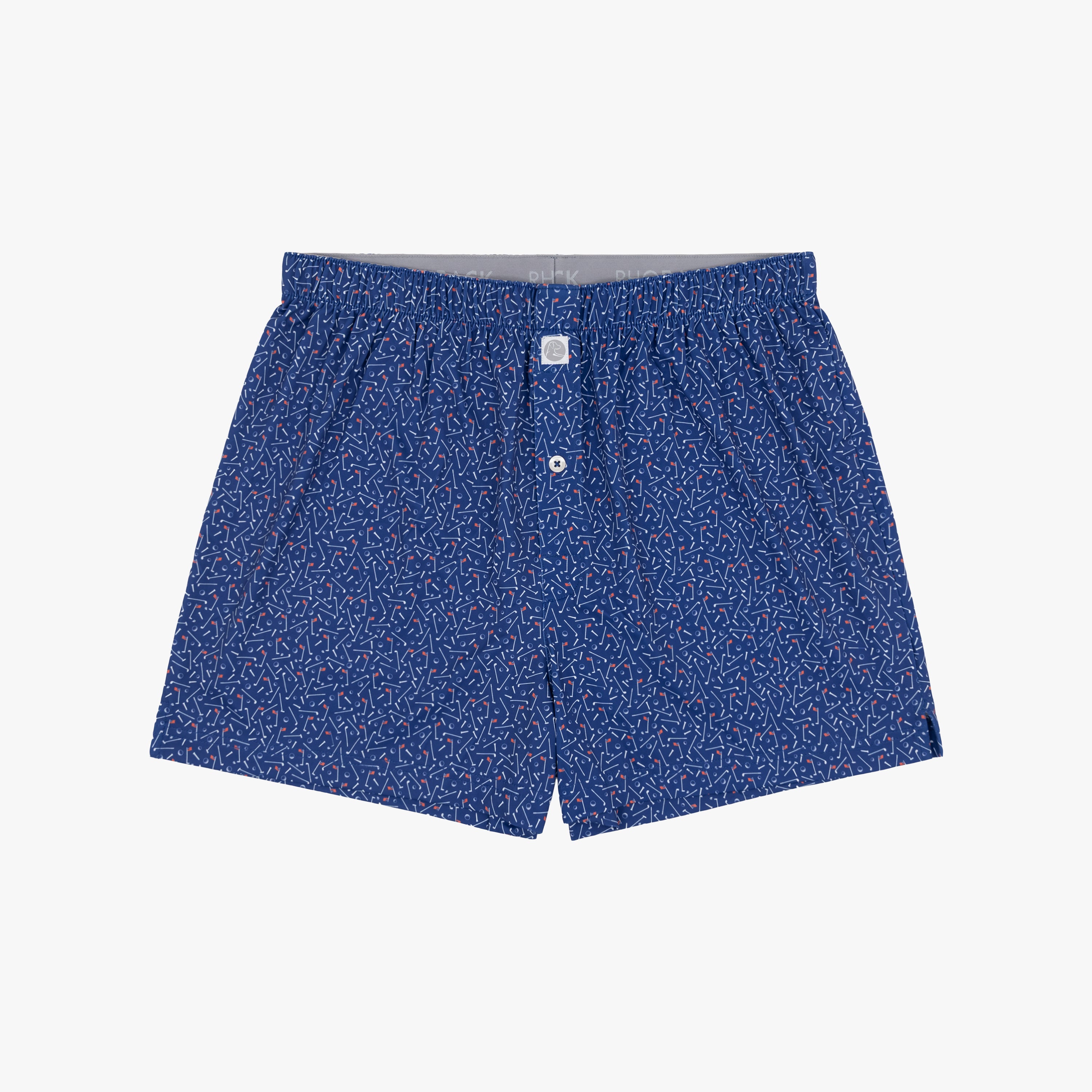 Breeze Performance Boxer | The Mulligan - Deep Blue/White