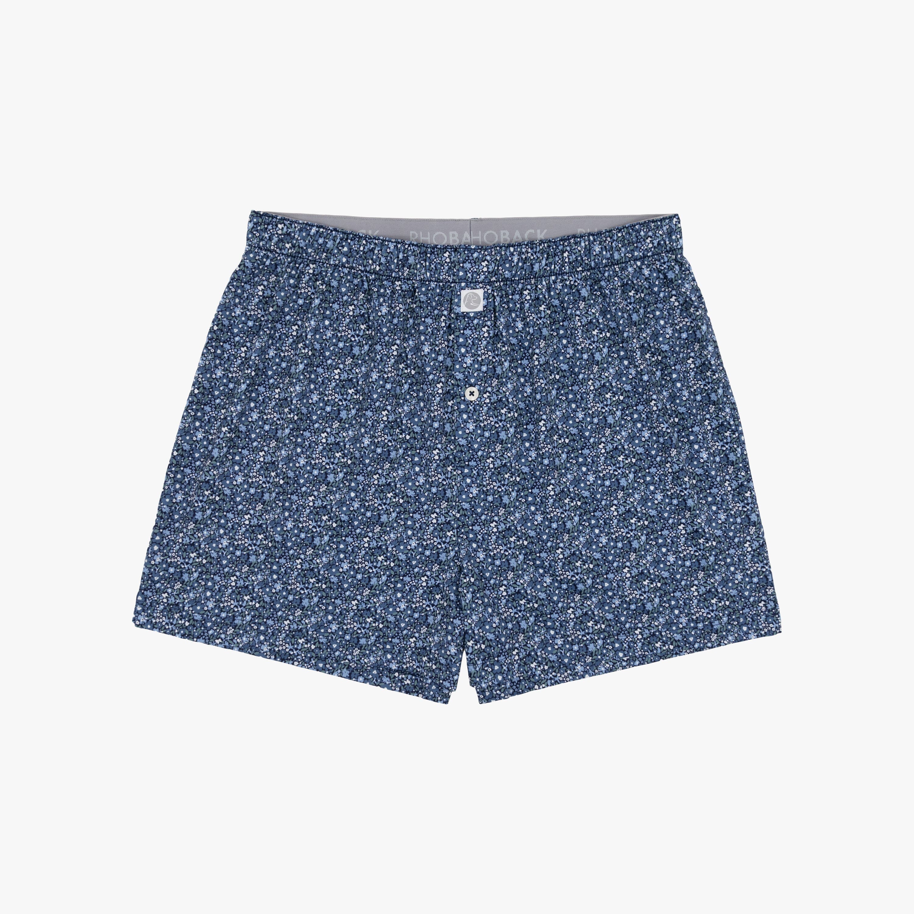 Breeze Performance Boxer | The Wildflower - Fleet Navy/Coastal Blue