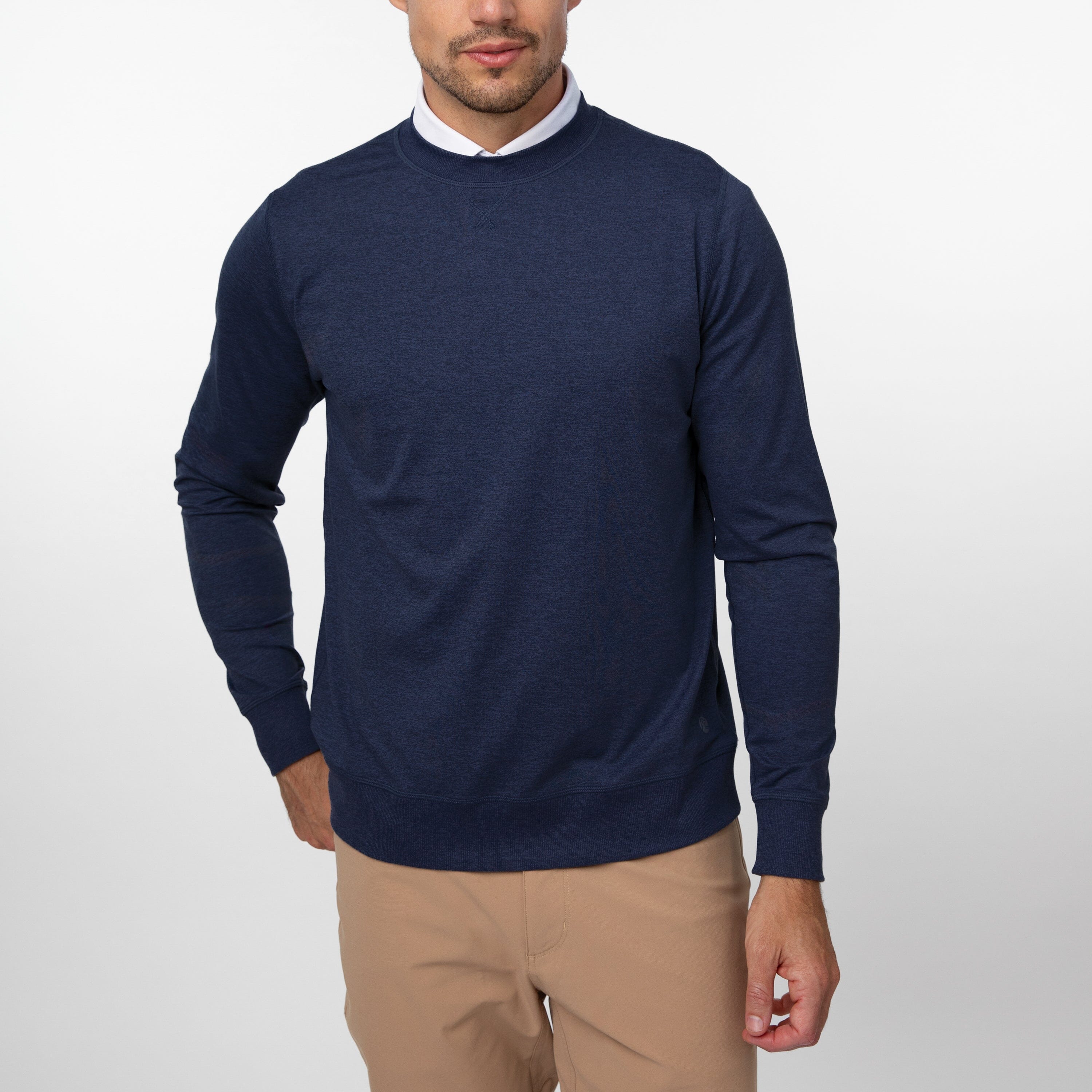 Pace Performance Crew | Heather - Fleet Navy/Nightshade