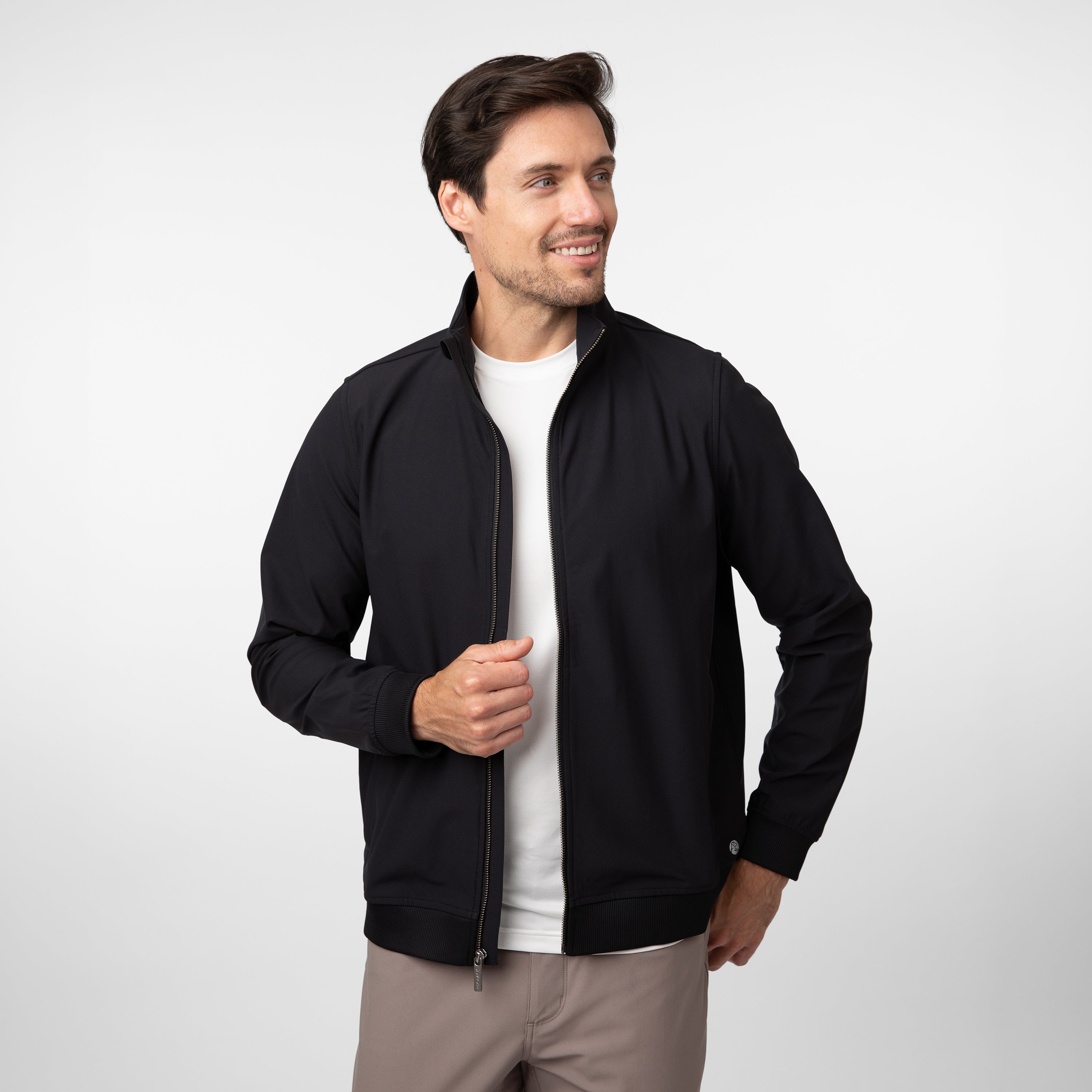 Delta Bomber Jacket | Solid - Midnight Black