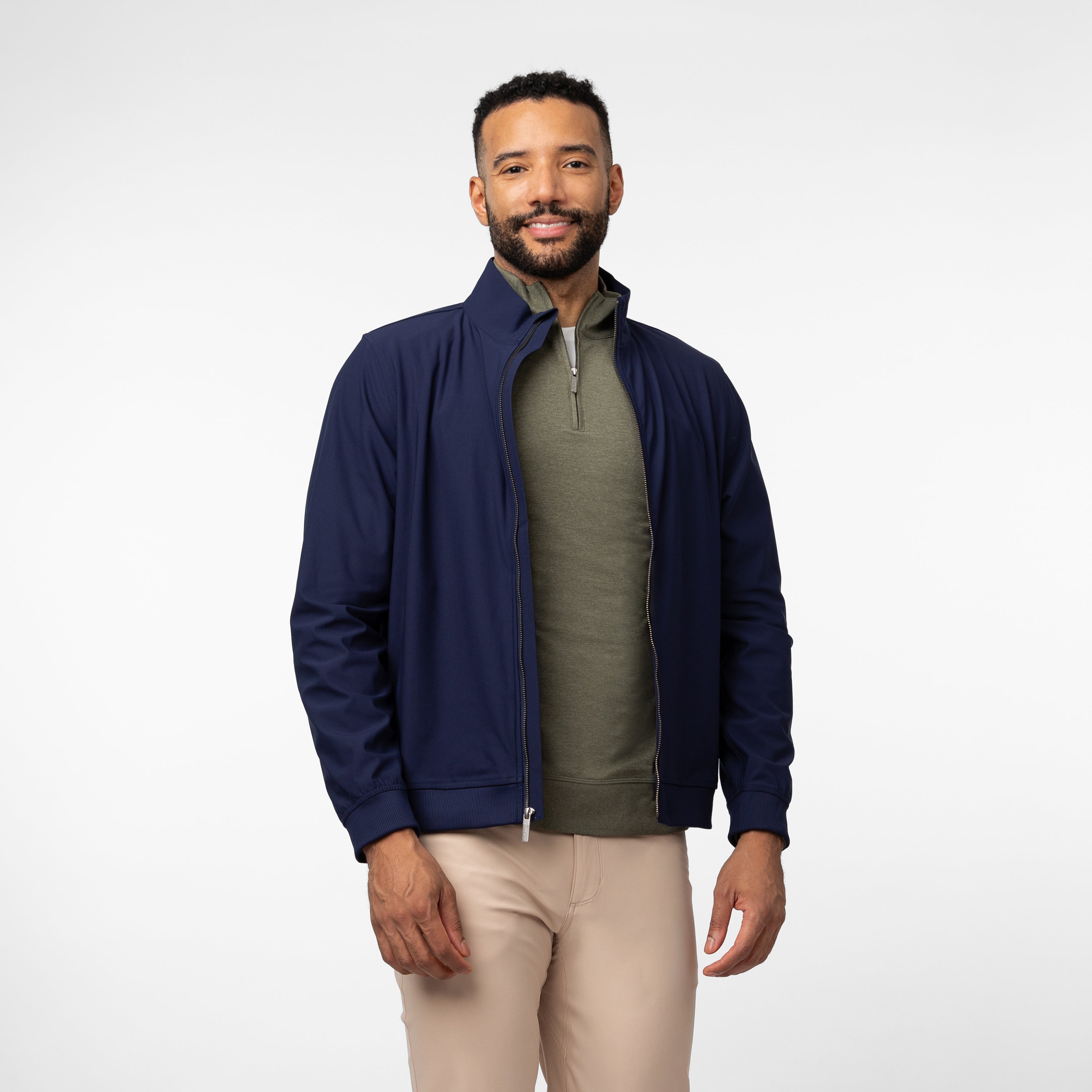 Delta Bomber Jacket | Solid - Fleet Navy