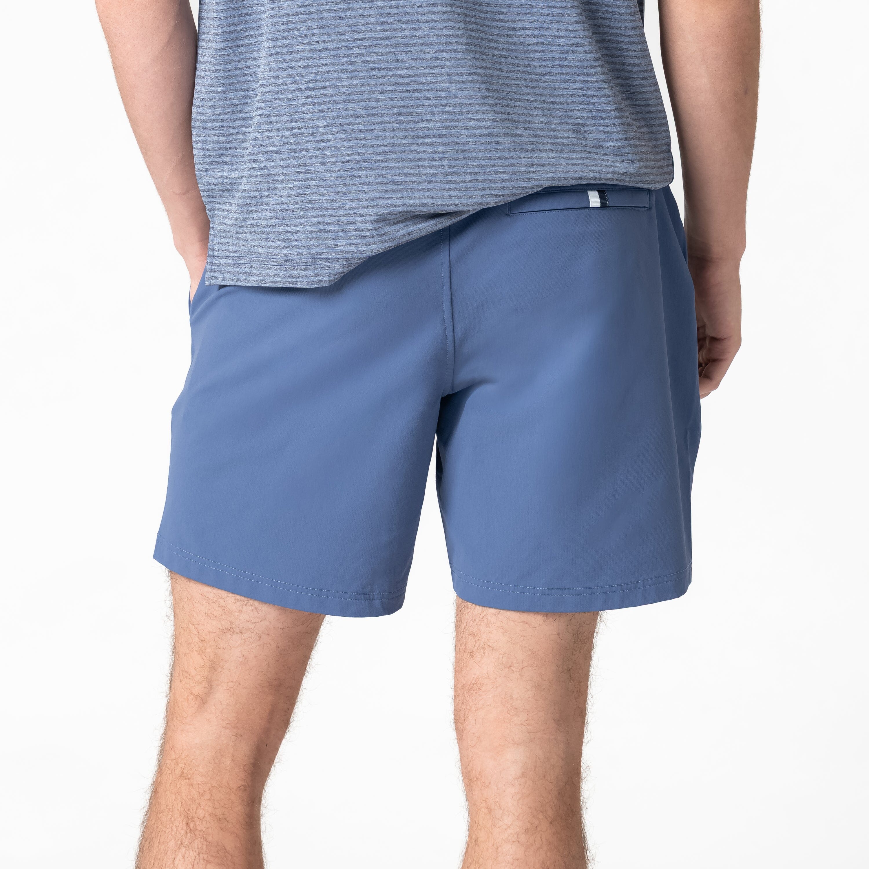 Alternative view of Everyday Short | Solid - Coastal Blue