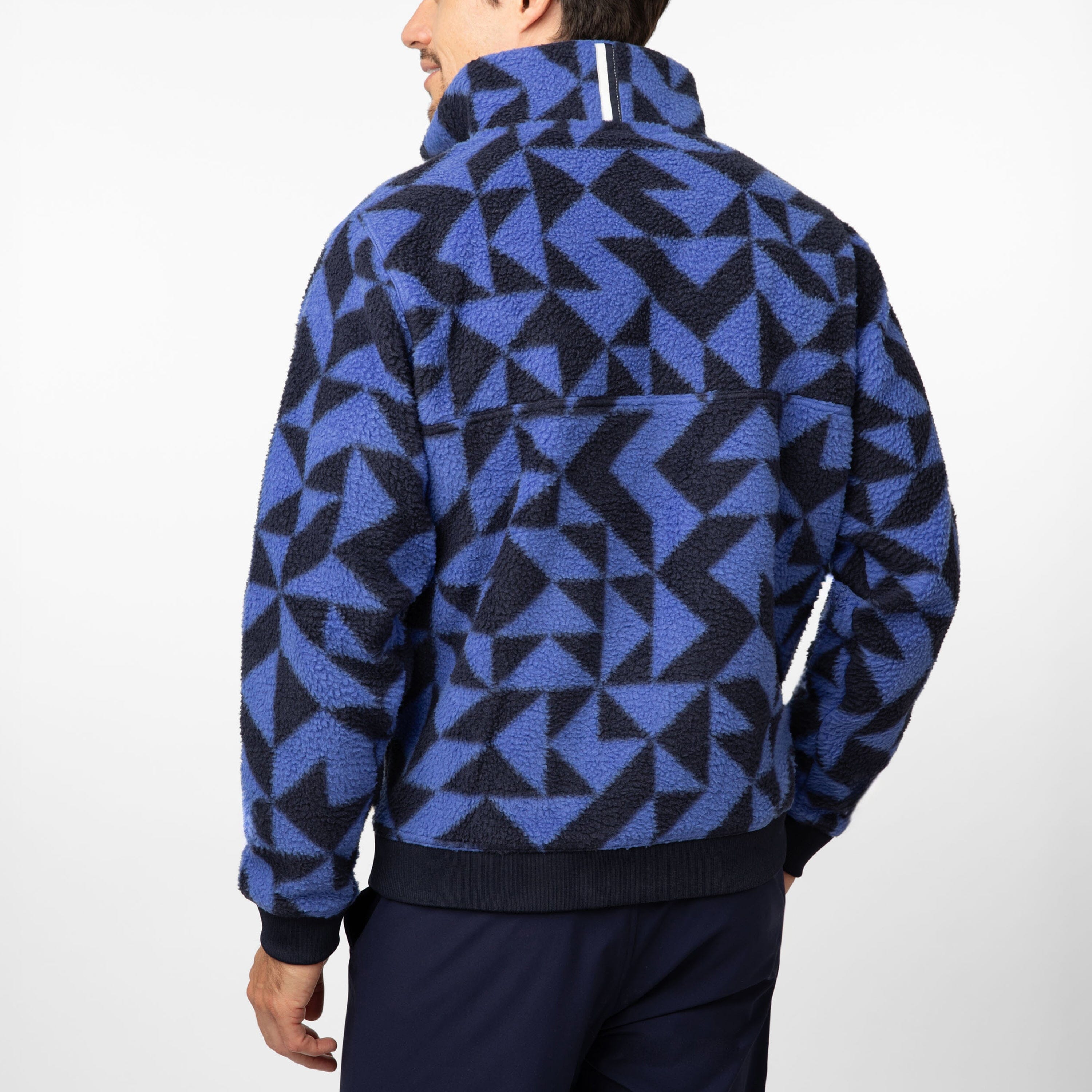 Alternative view of Summit Fleece Pullover | The Quartz - Fleet Navy/Bunker Blue