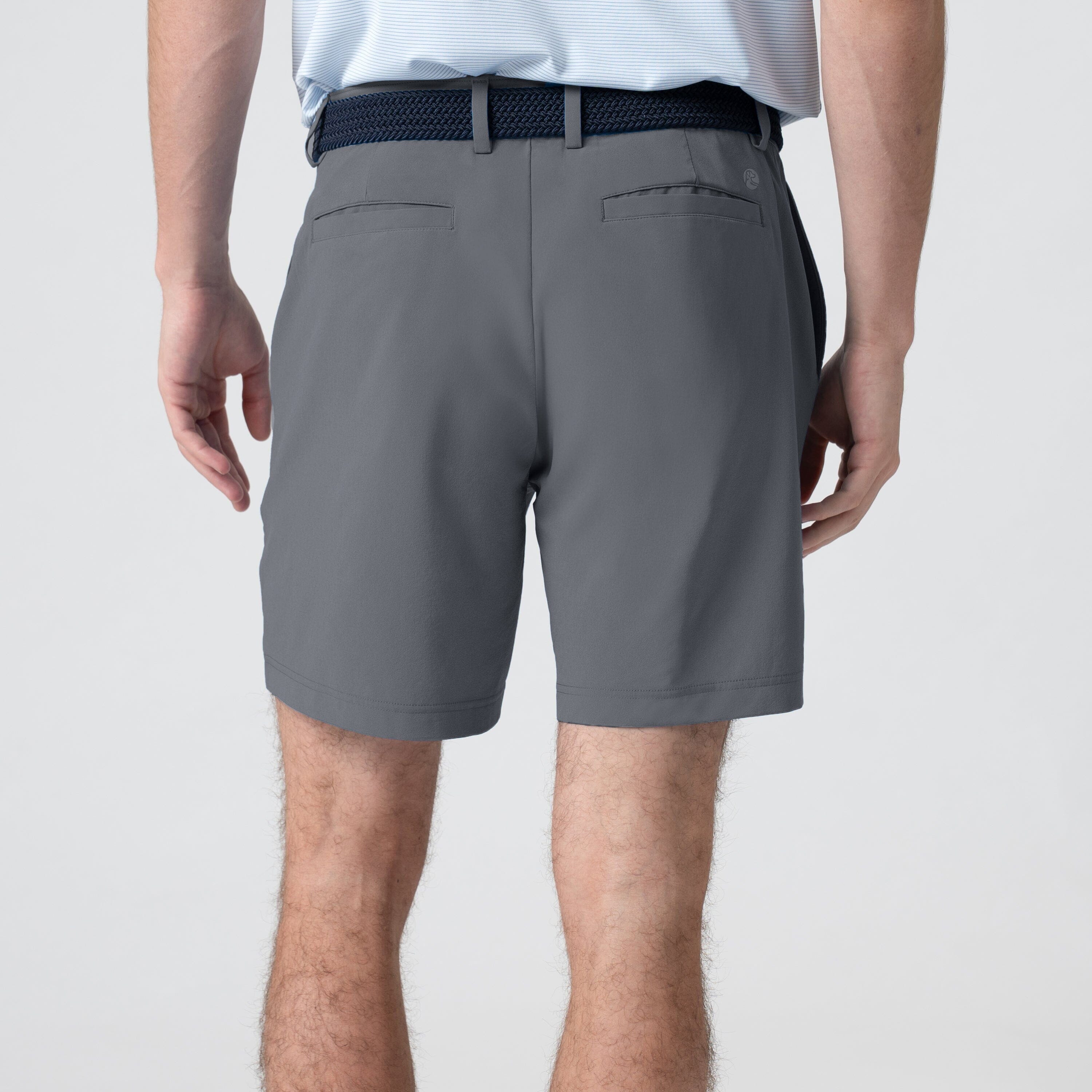Alternative view of Lightweight Looper Short | Solid - Charcoal Grey