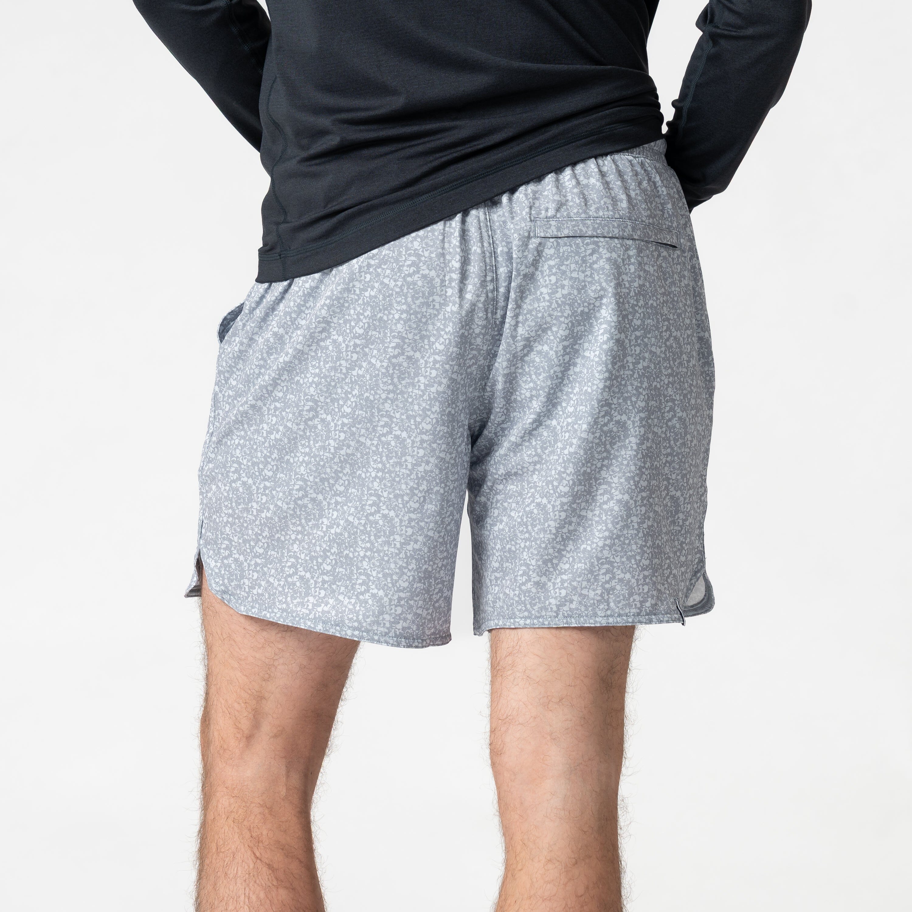 Alternative view of Grit Gym Short - 7" | The Viper - Cool Grey/Gullwing Grey