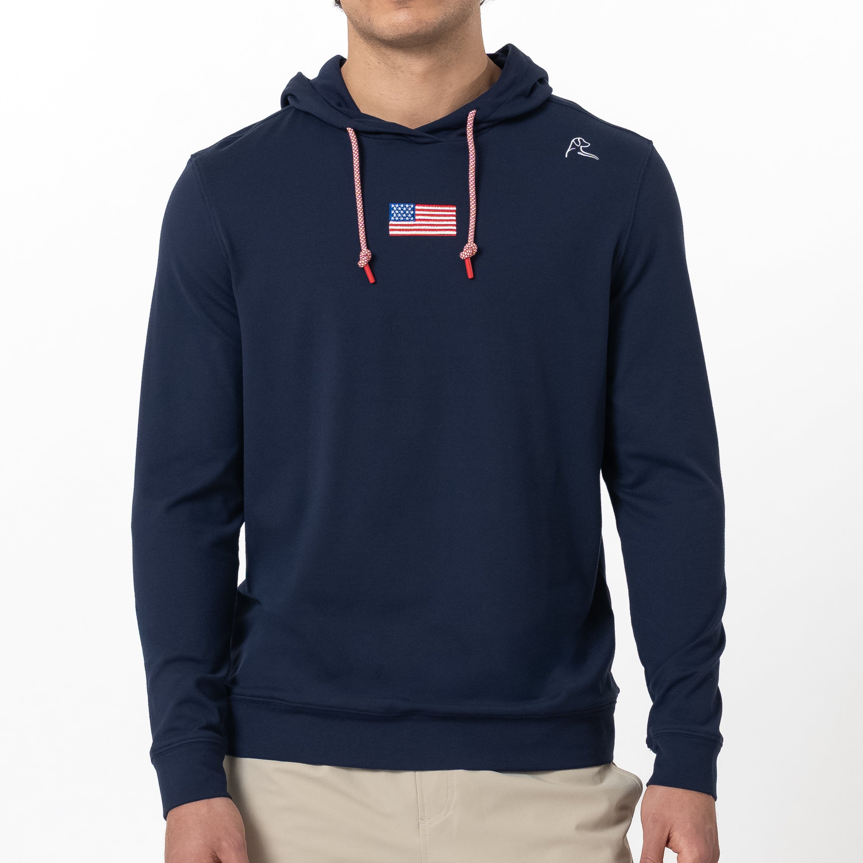 Hesi Performance Hoodie | Solid - Fleet Navy - USA