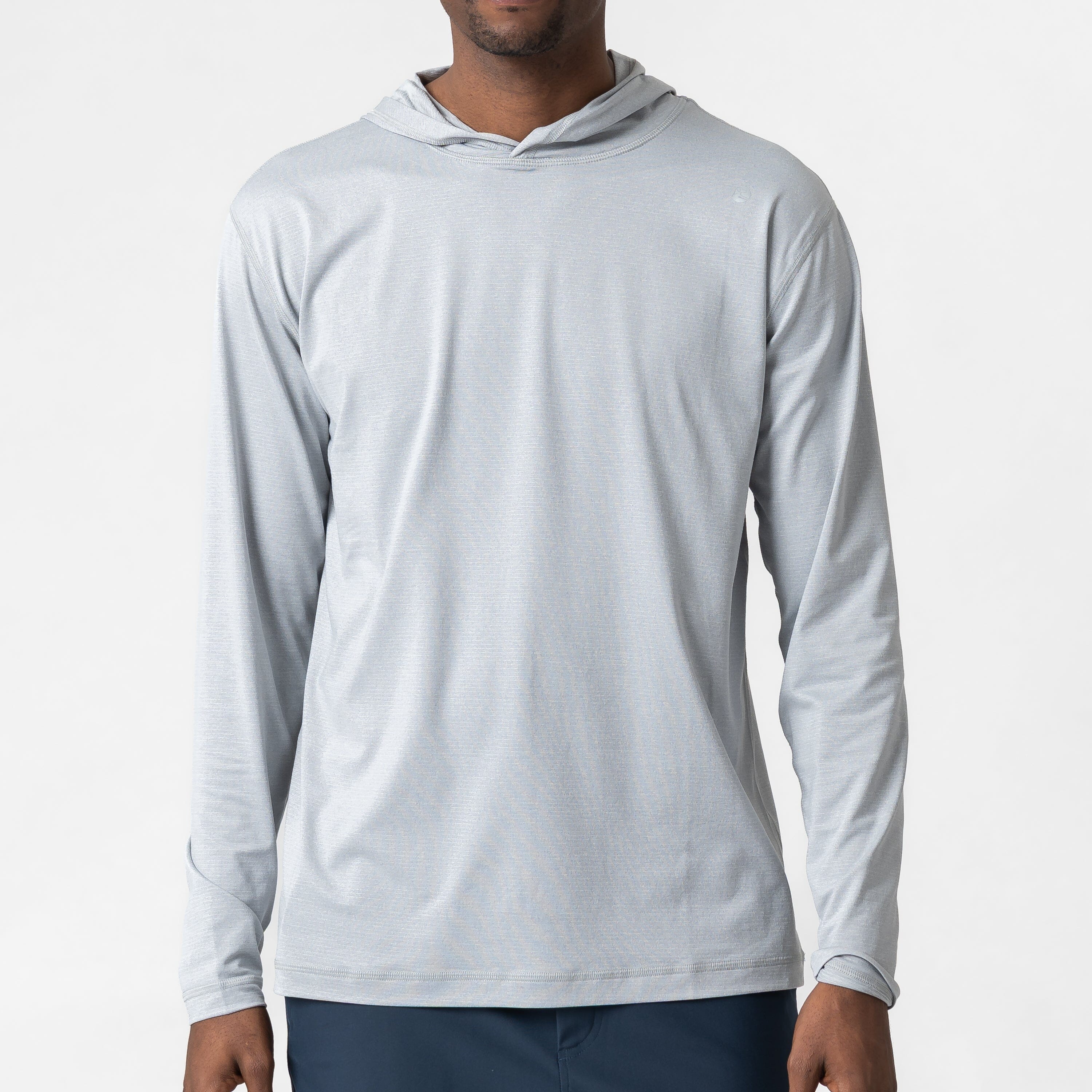 Blitz Tech Hoodie | Heather - Stainless Steel/Stratus Grey