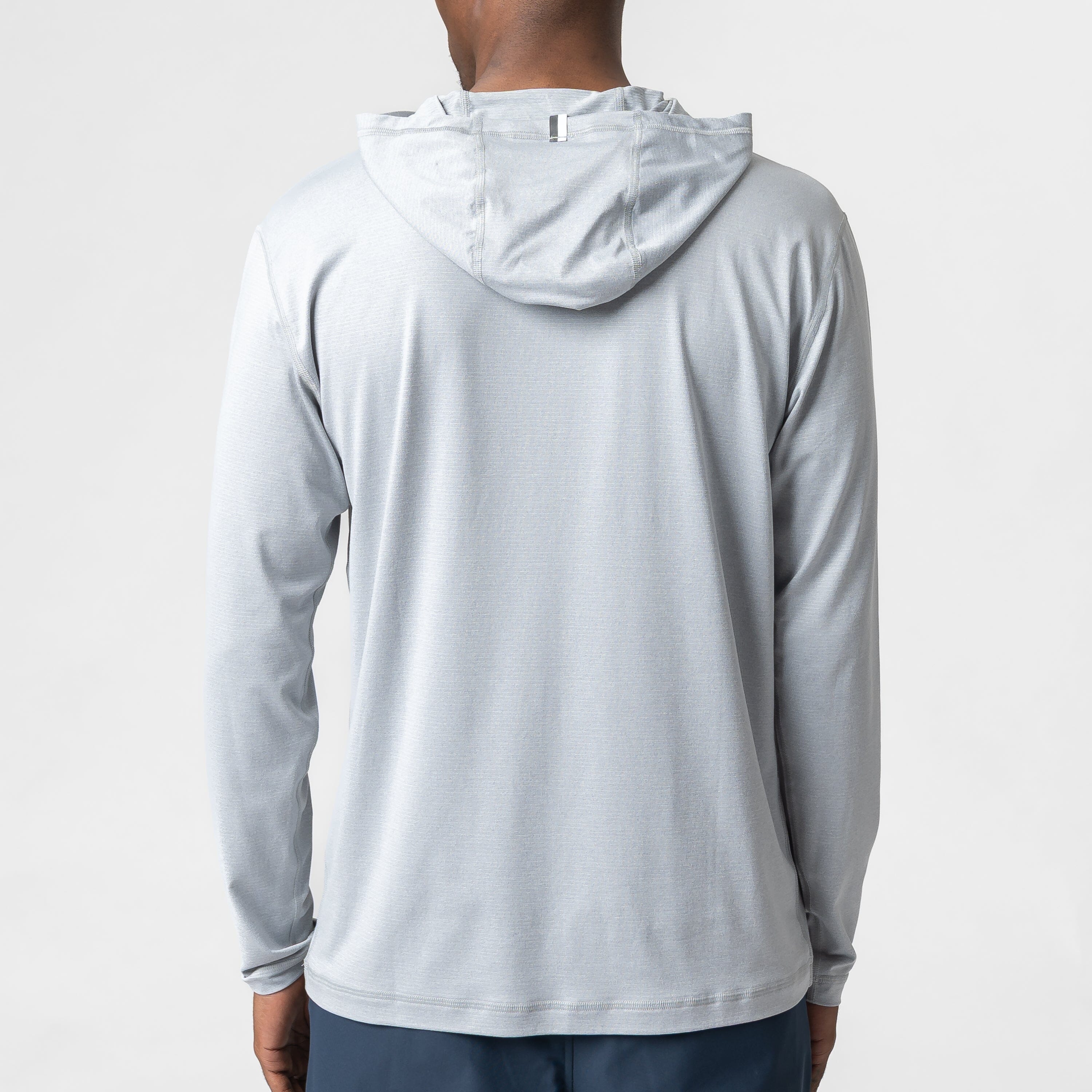 Alternative view of Blitz Tech Hoodie | Heather - Stainless Steel/Stratus Grey
