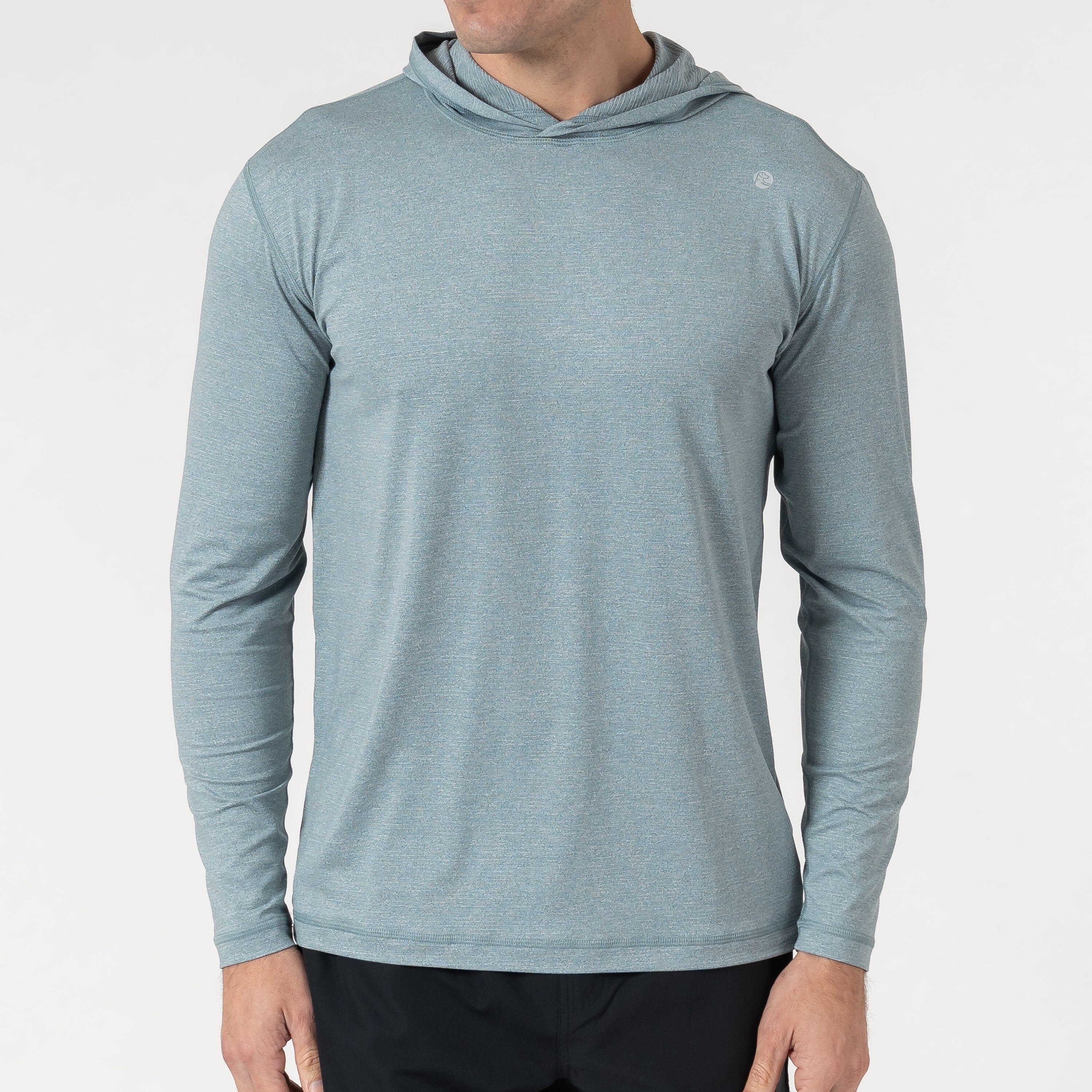 Blitz Tech Hoodie | Heather - Stinger Green/White