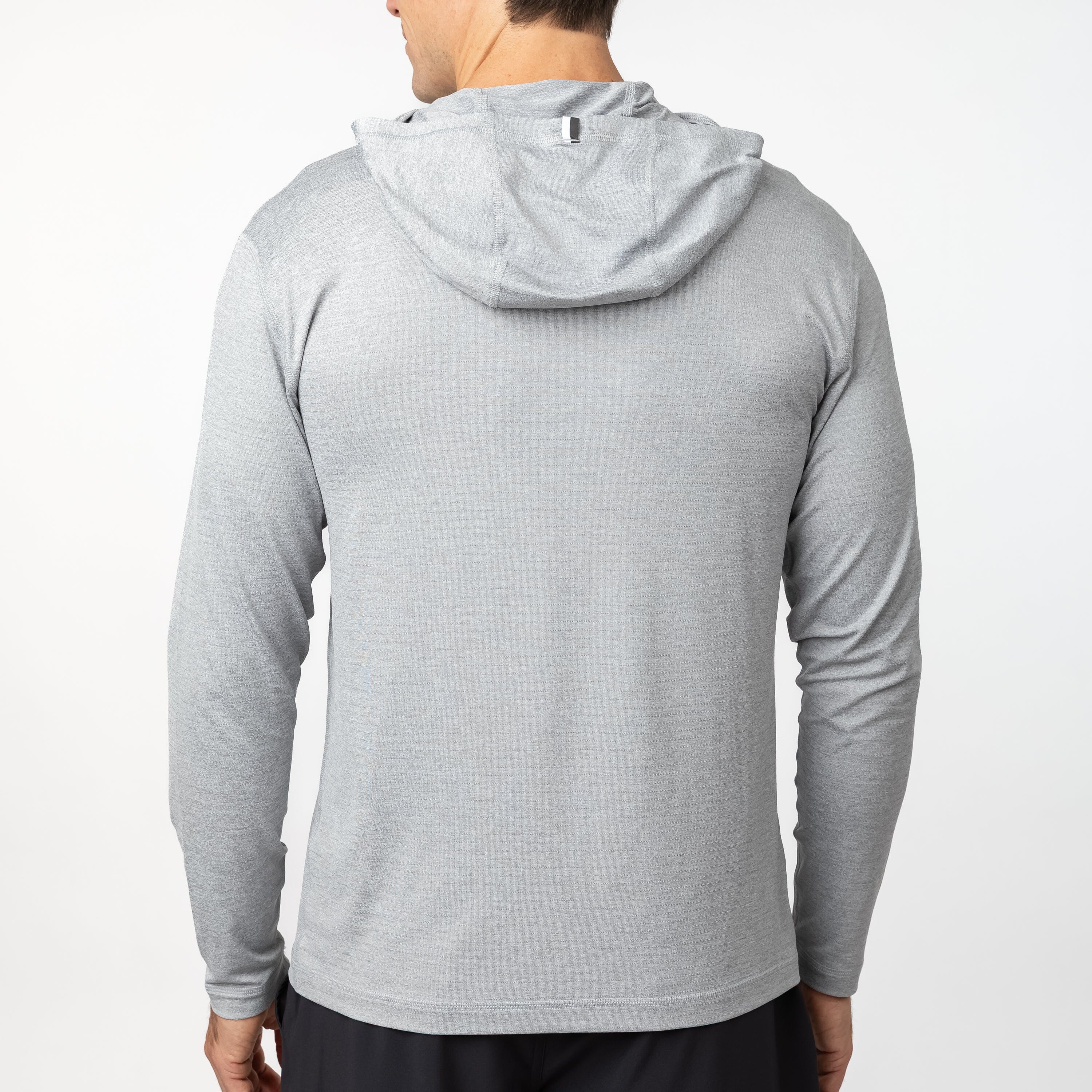 Alternative view of Blitz Tech Hoodie 2.0 | Heather - Stainless Steel/Stratus Grey