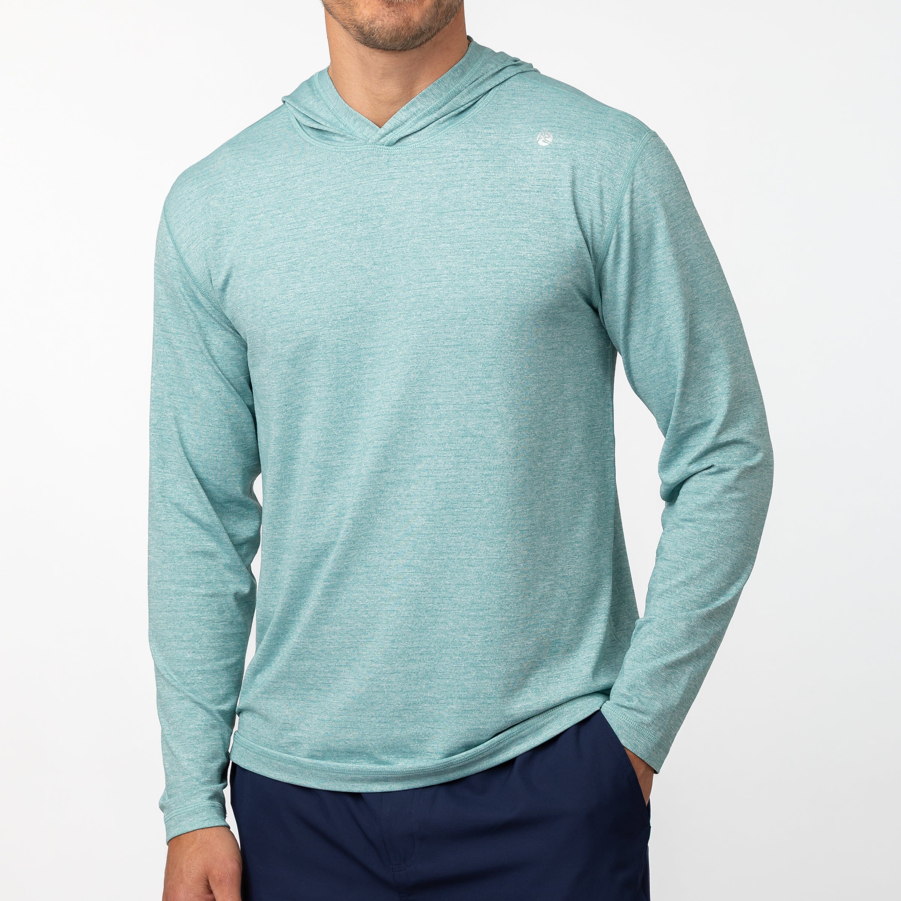 Blitz Tech Hoodie 2.0 | Heather - Bullfrog Green/White