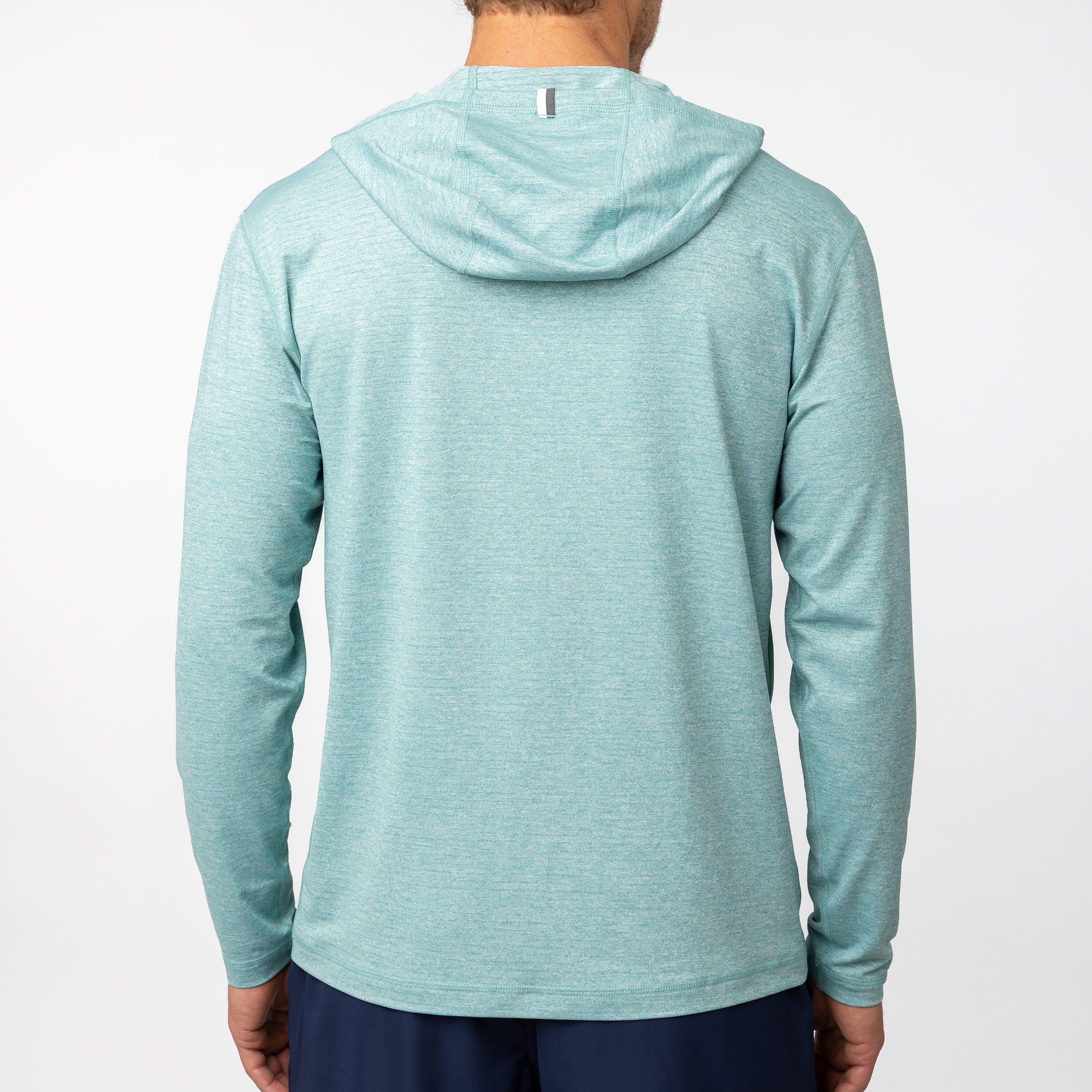 Alternative view of Blitz Tech Hoodie 2.0 | Heather - Bullfrog Green/White
