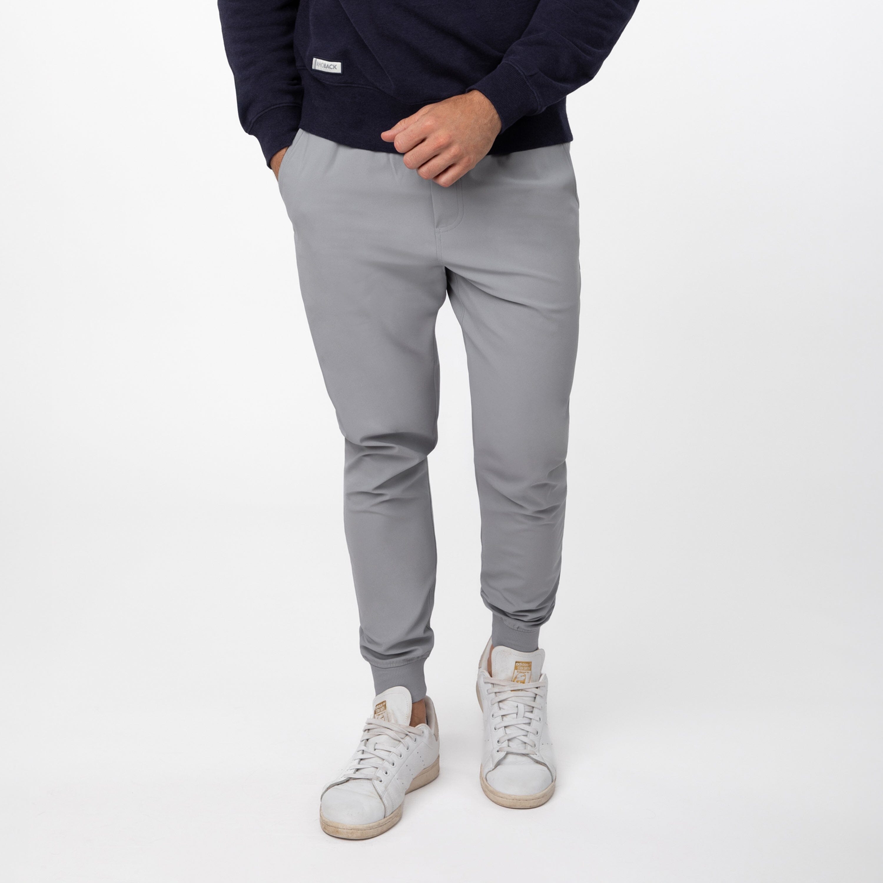 Delta Performance Jogger | Solid - Stainless Steel
