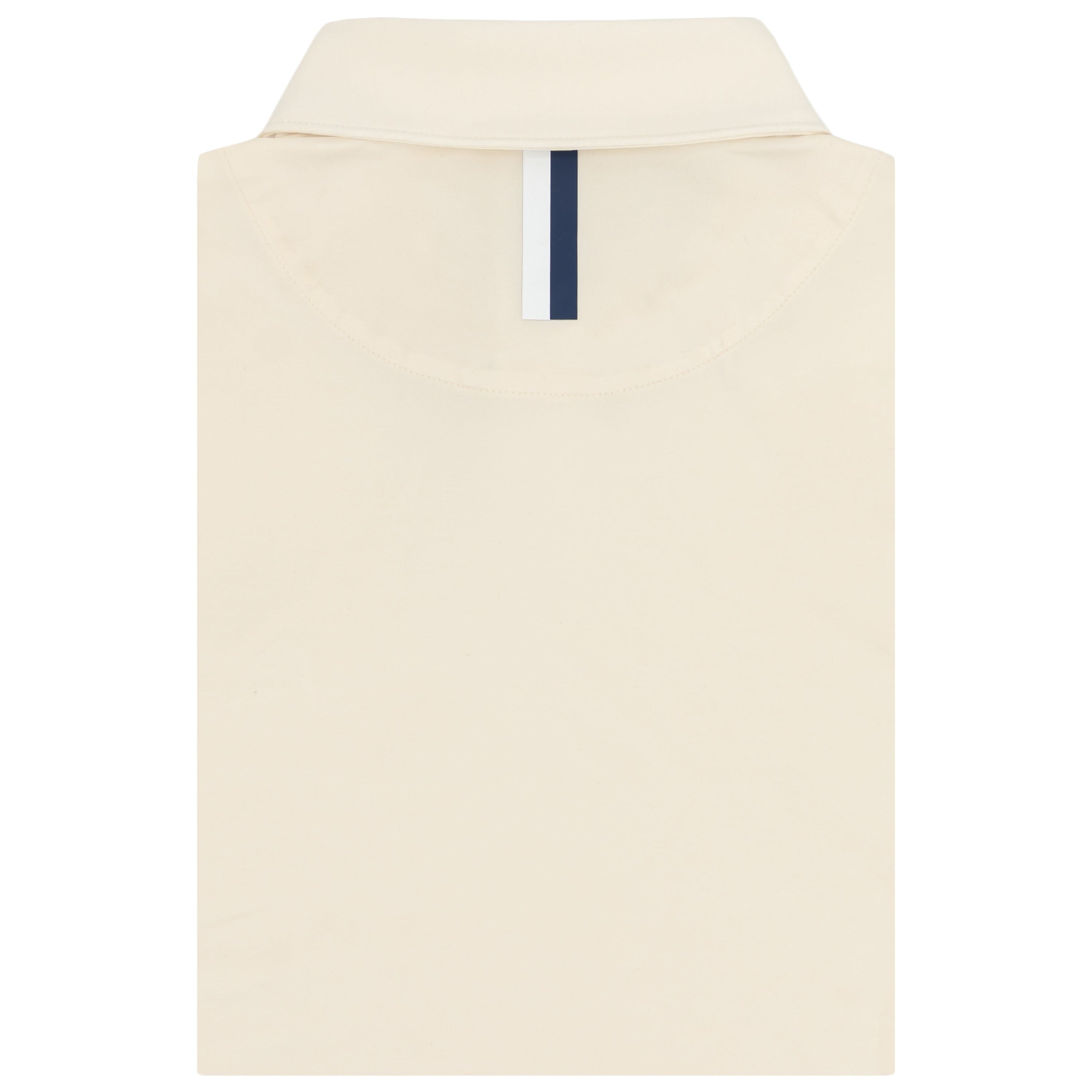 Alternative view of Heather | Long Sleeve Performance Polo | Heather - Ivory/Parchment White
