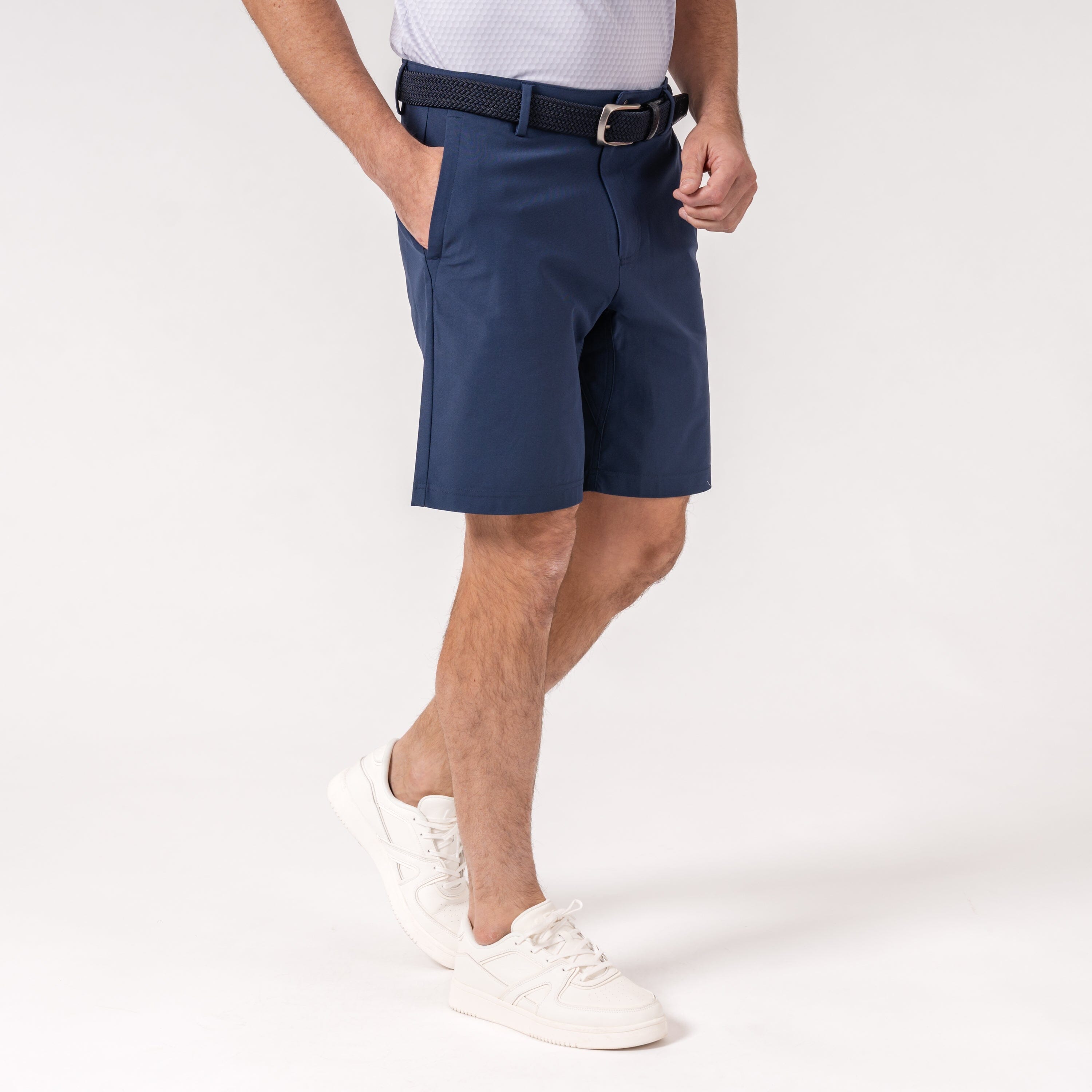 Alternative view of Looper Delta Short | Solid - Fleet Navy