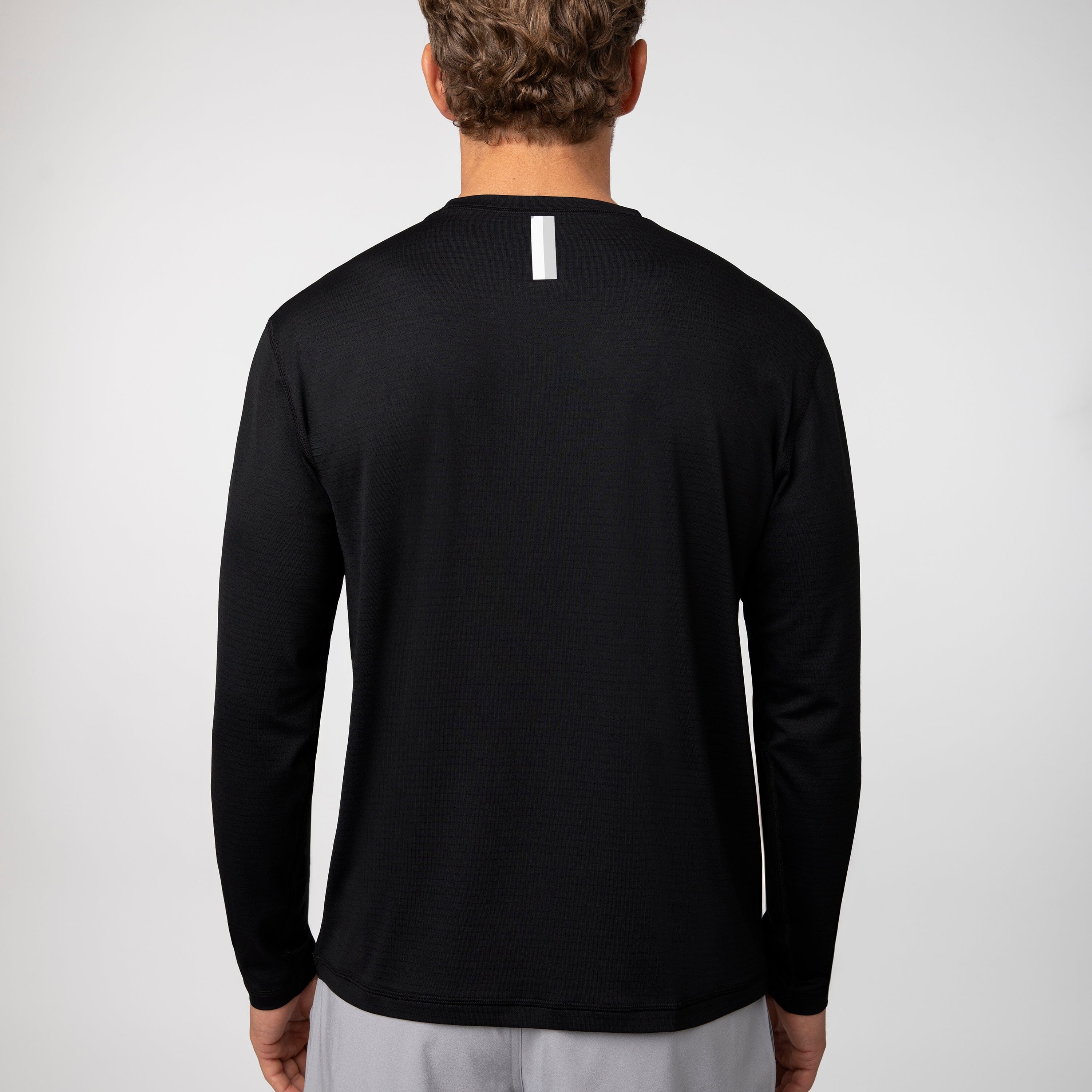 Alternative view of Blitz Tech Long Sleeve Tee 2.0 | Solid - Midnight Black