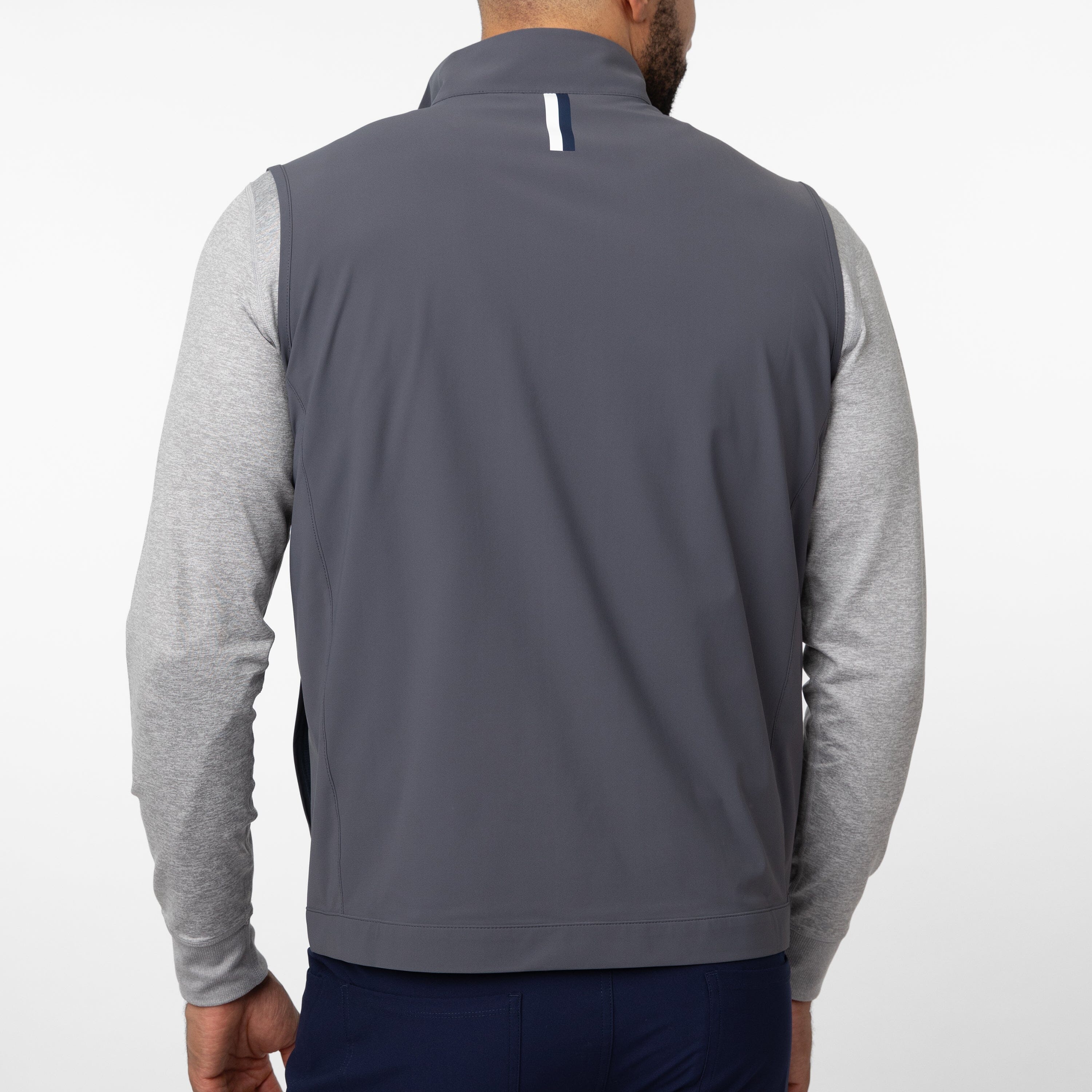 Alternative view of Brookline Lightweight Vest | Solid - Postgame Grey