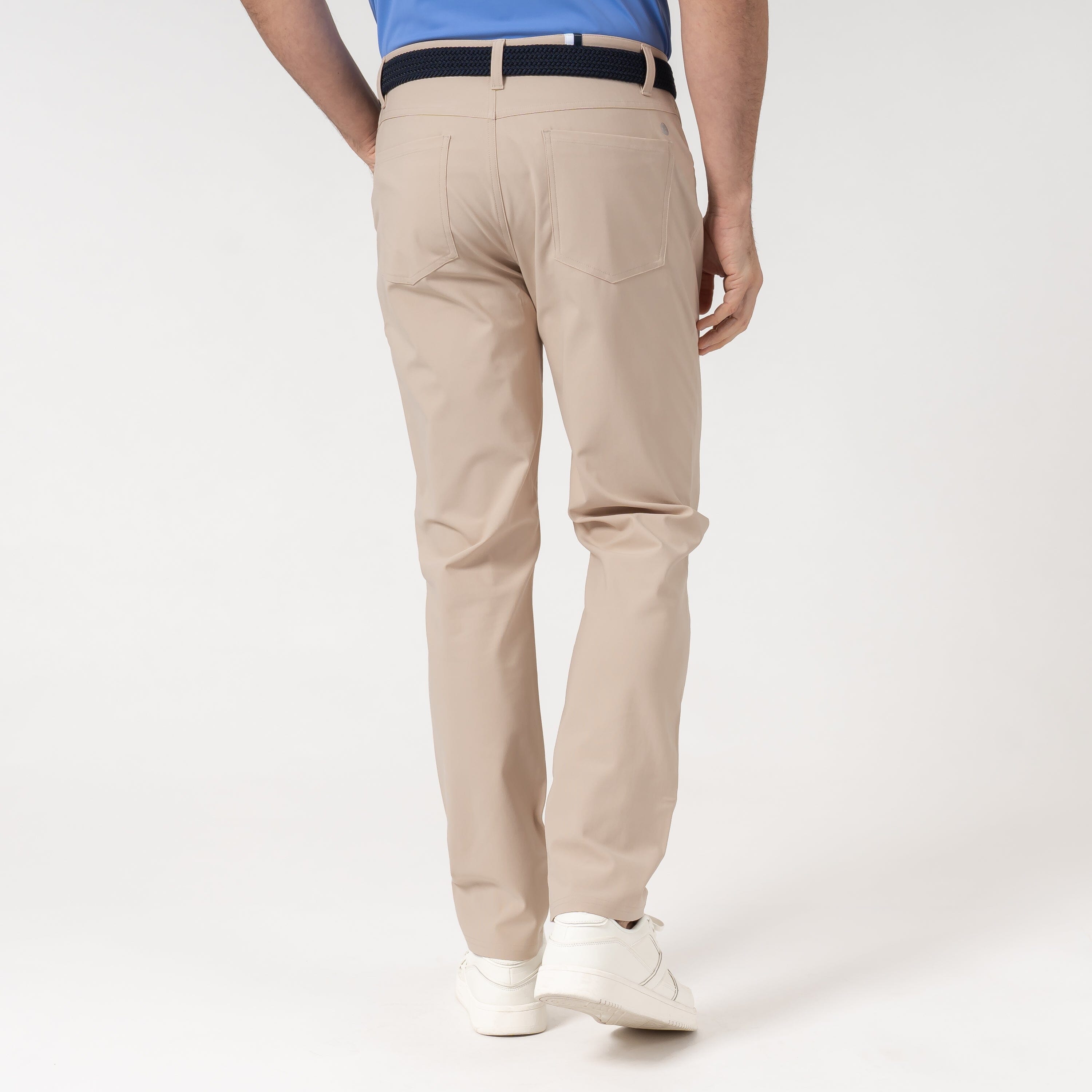 Alternative view of Delta Performance Pant | Solid - Latte